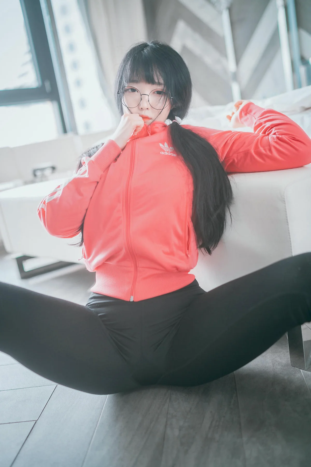 DJAWA No.001 Aram萝莉爆乳紧身裤 - 3