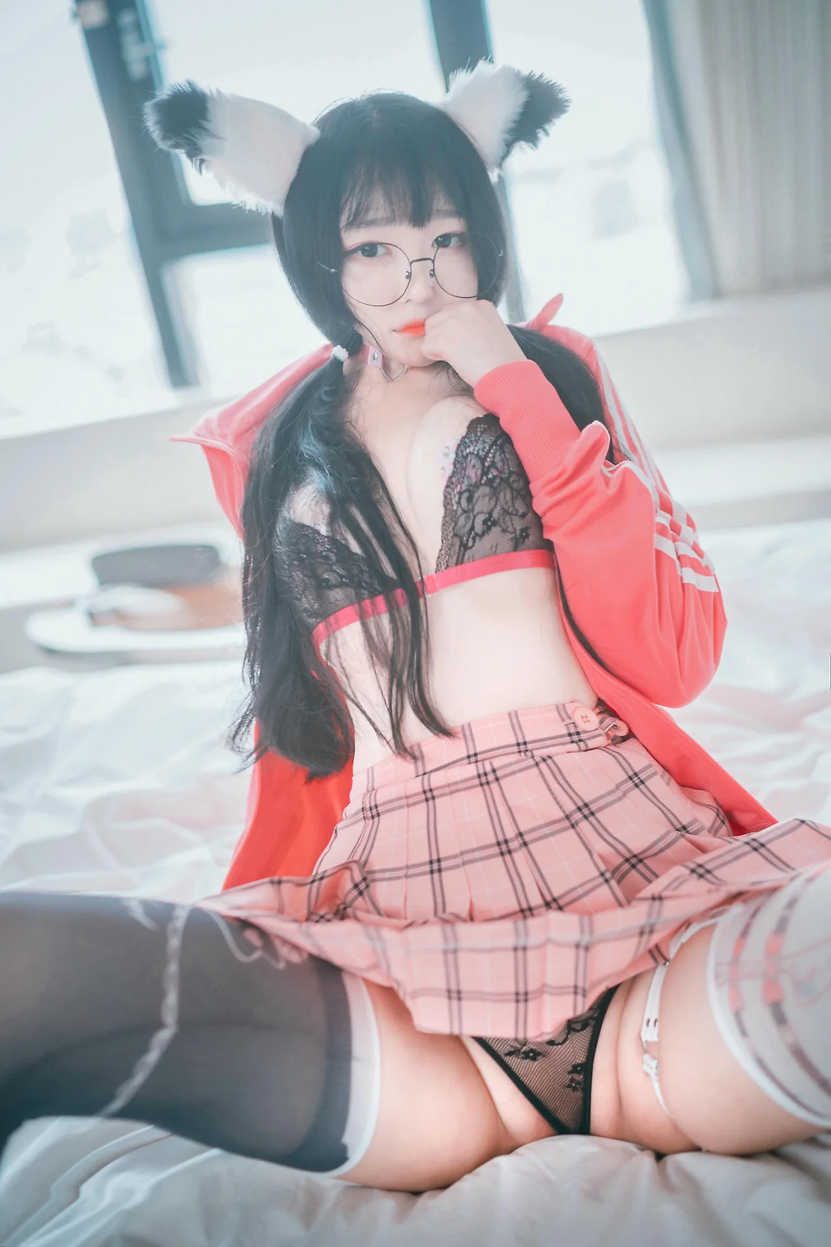 DJAWA No.001 Aram萝莉爆乳紧身裤 - 6