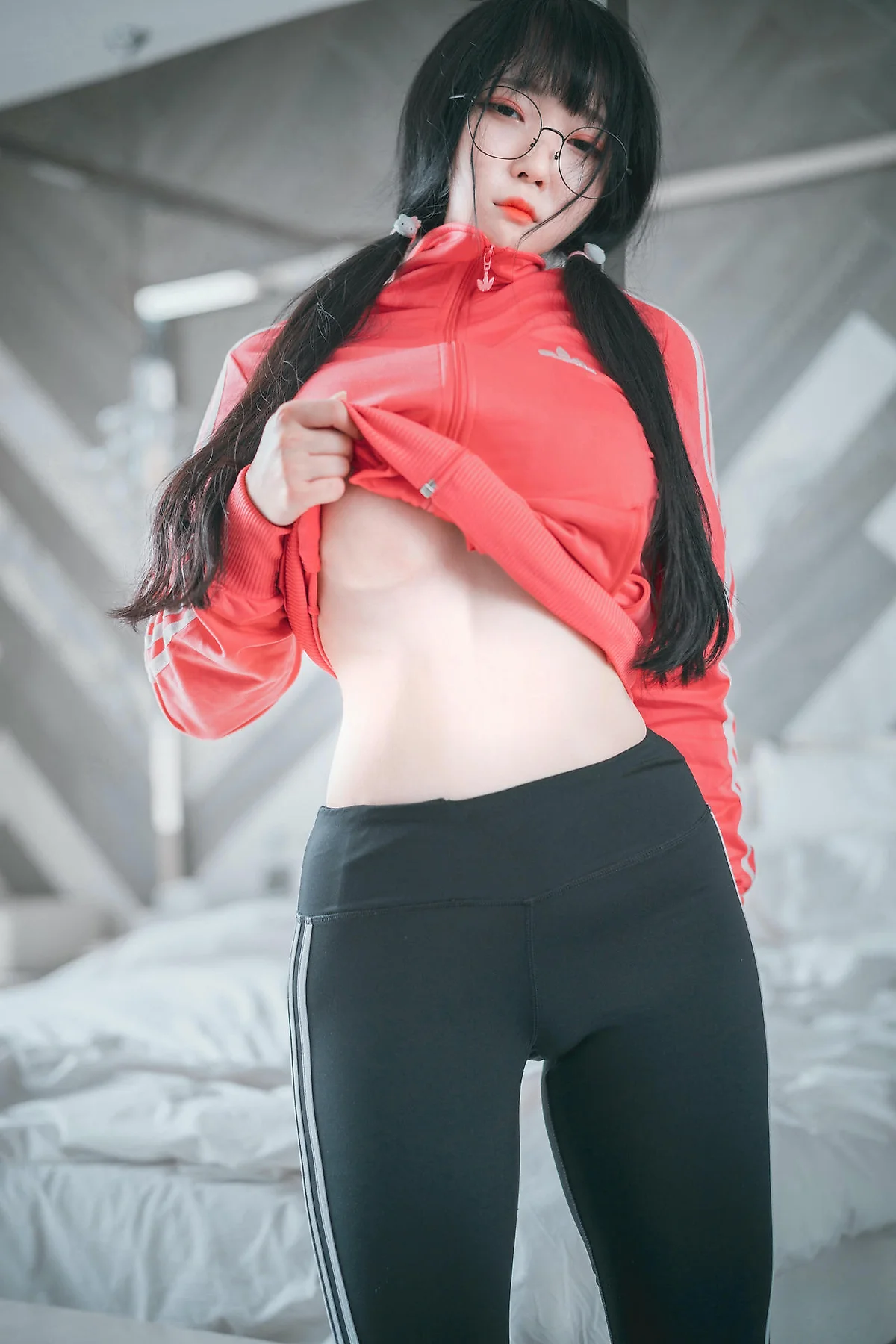 DJAWA No.001 Aram萝莉爆乳紧身裤 - 6