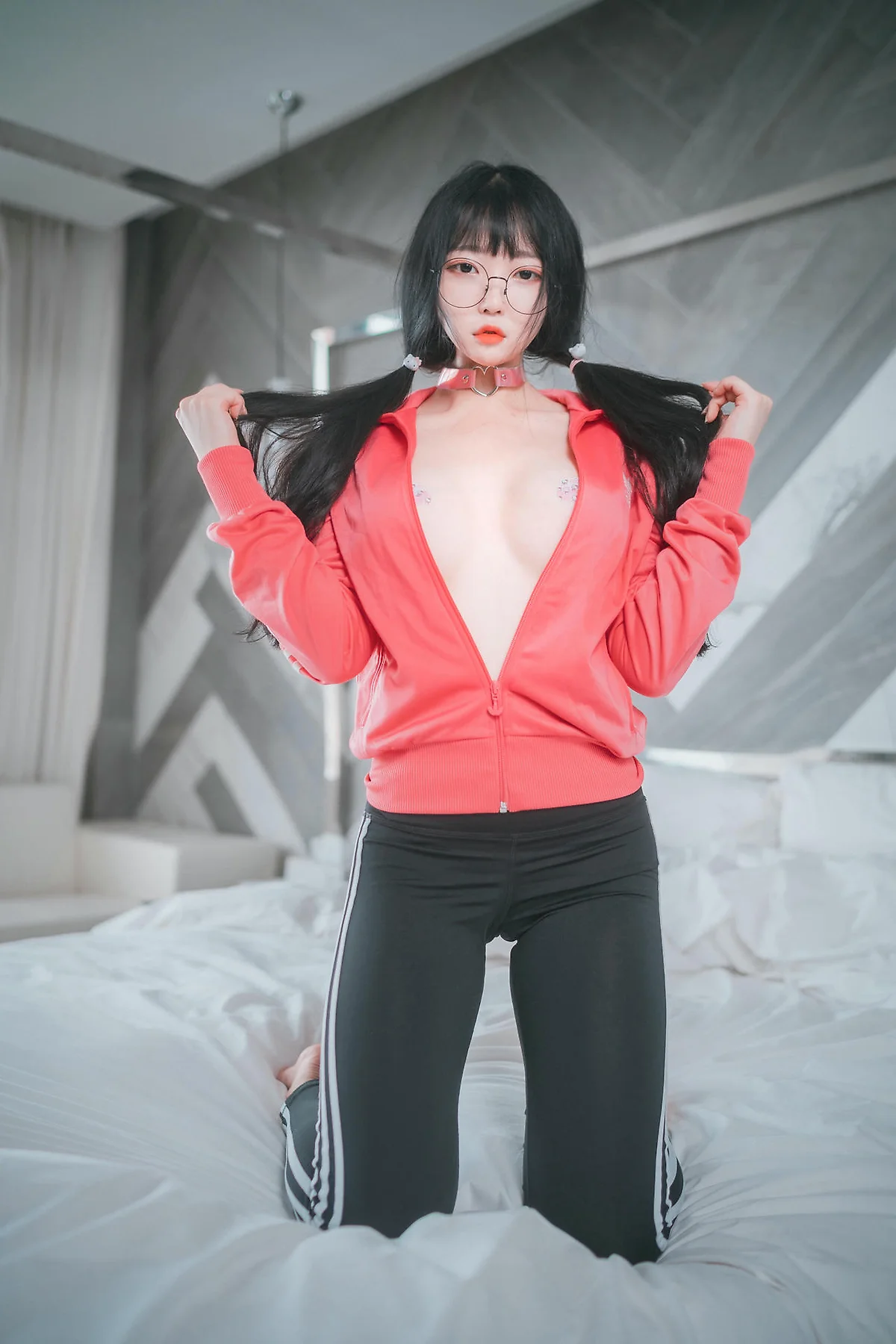 DJAWA No.001 Aram萝莉爆乳紧身裤 - 2