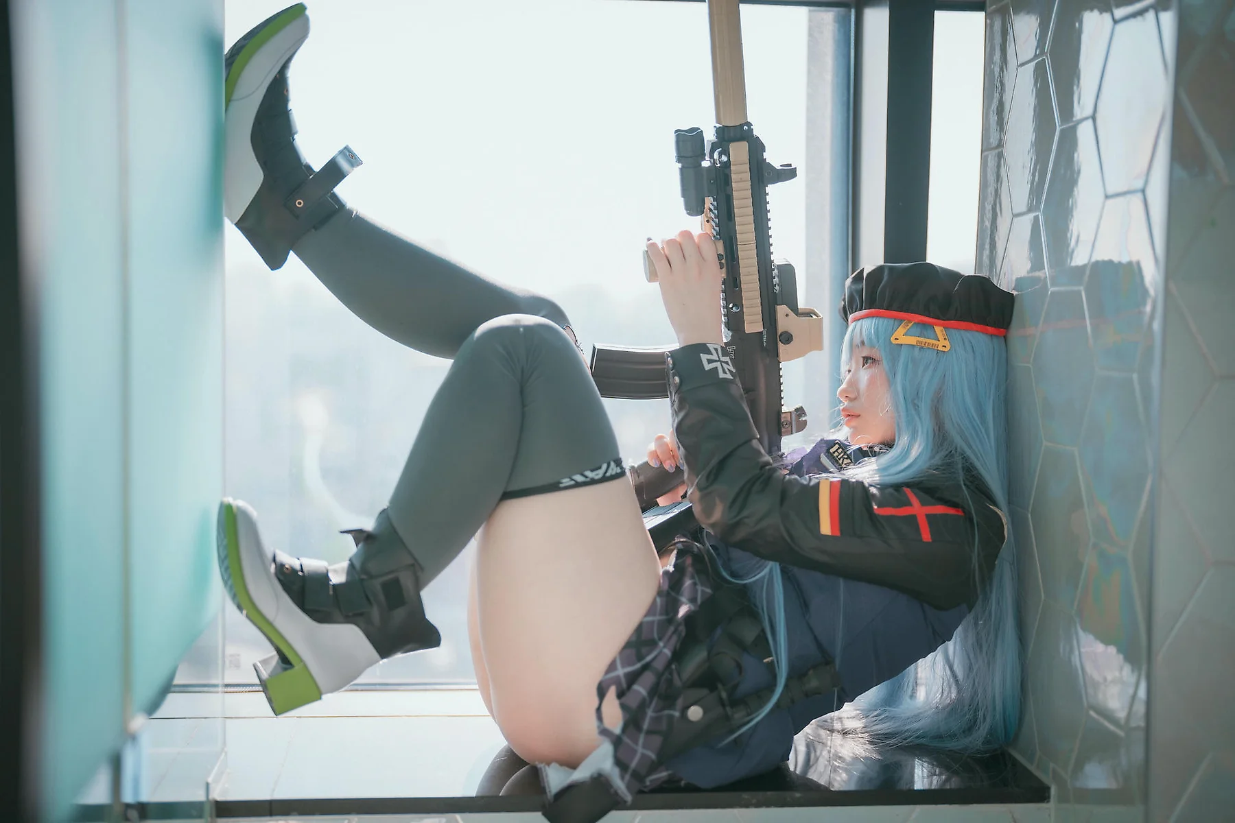 DJAWA No.056 Mimmi少女cos制服写真 - 2