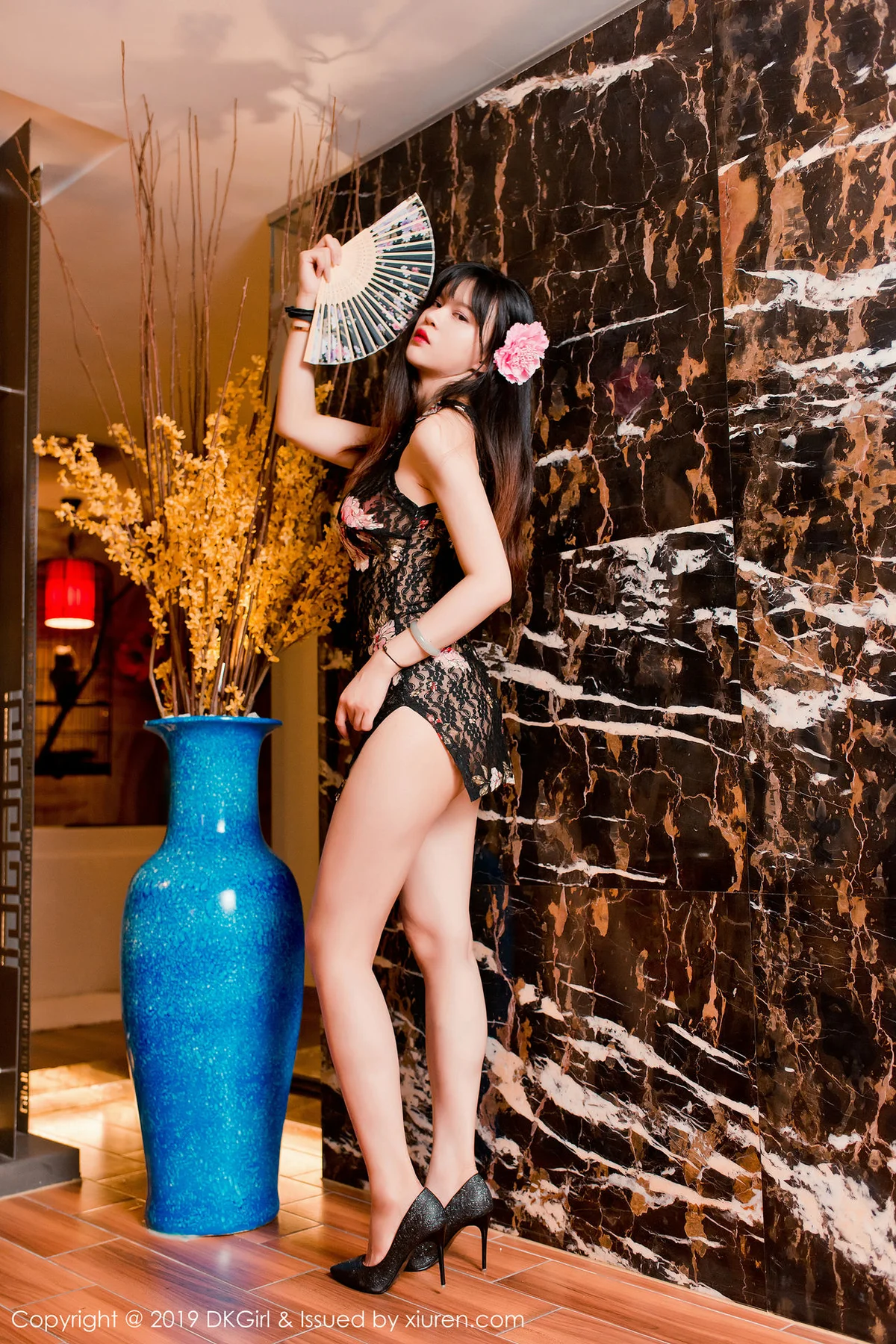 DKGirl DK御女郎 Vol.093 桃子marry 韵味旗袍少女写真 - 1