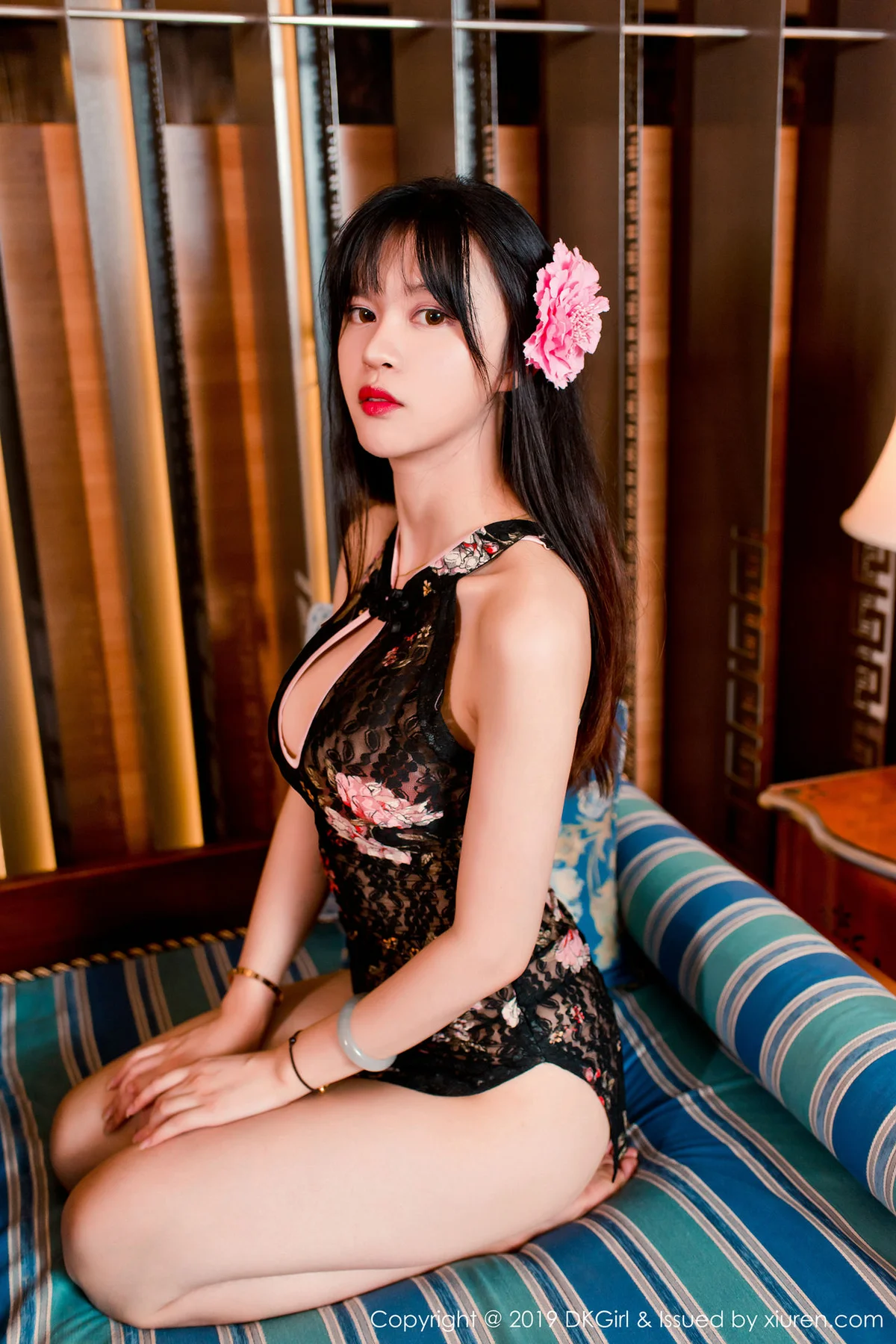 DKGirl DK御女郎 Vol.093 桃子marry 韵味旗袍少女写真 - 4