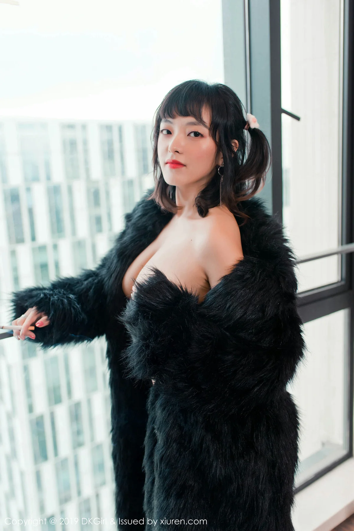 DKGirl DK御女郎 Vol.118 爆乳诱惑玉体孔袜 张花花 - 4