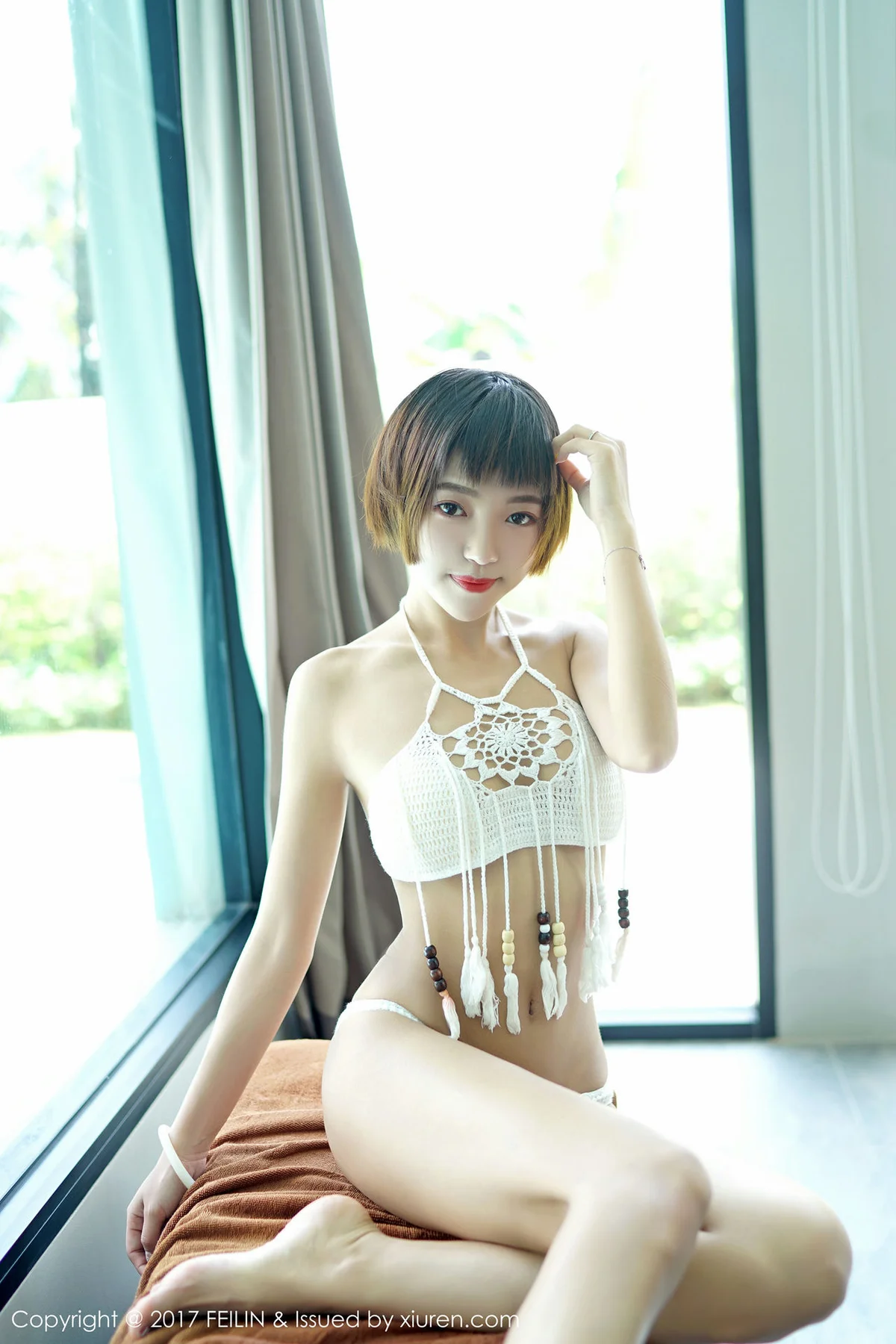 FeiLin 嗲囡囡 Vol.083 Modo 冯木木LRIS 比基尼湿身 - 2