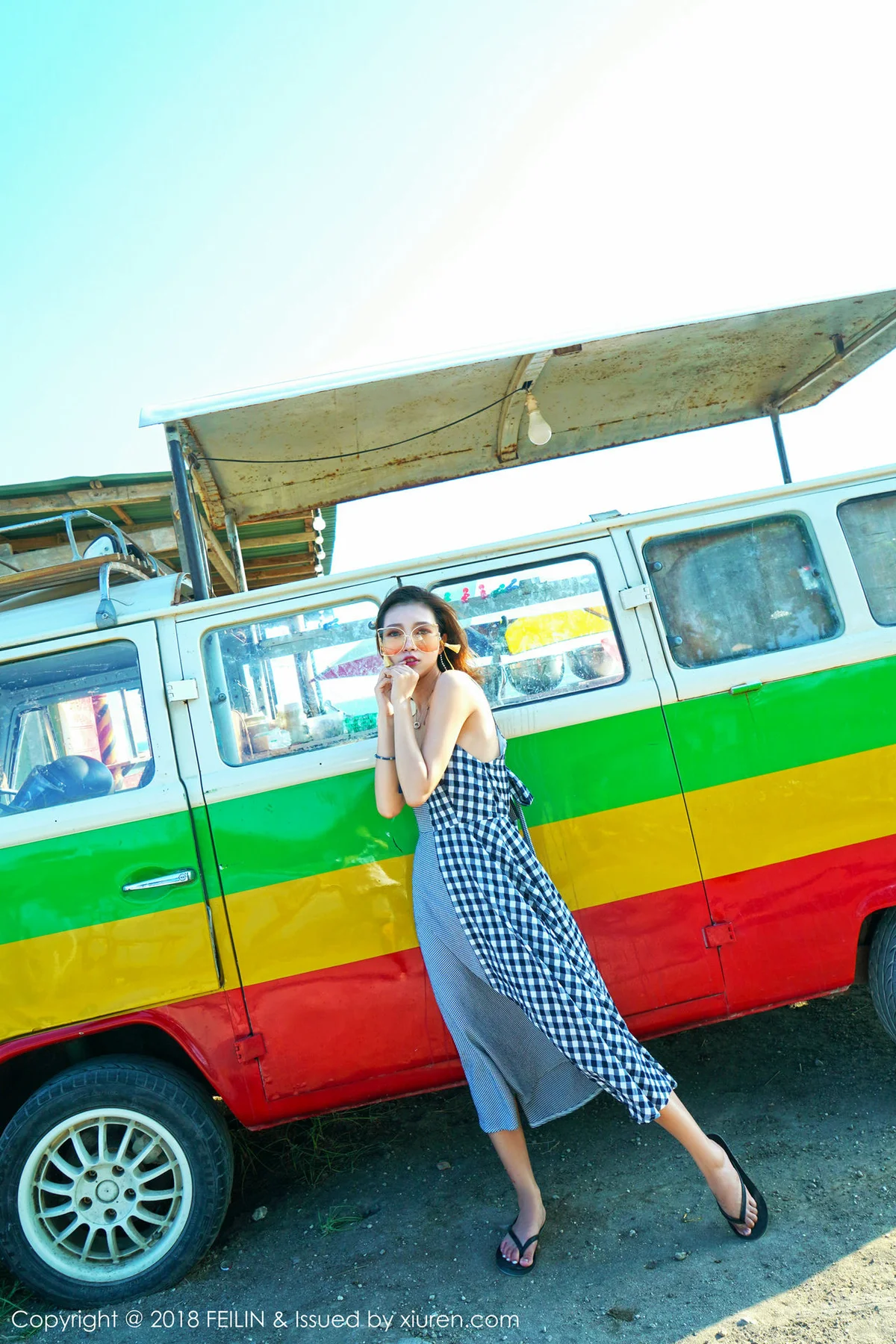 FeiLin 嗲囡囡 Vol.142 冯木木LRIS沙滩美女写真 - 2