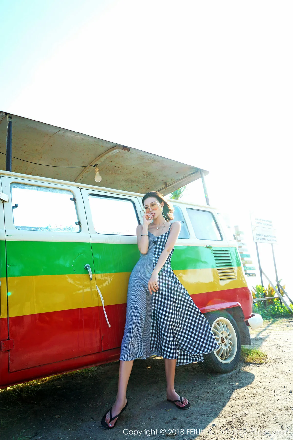 FeiLin 嗲囡囡 Vol.142 冯木木LRIS沙滩美女写真 - 5