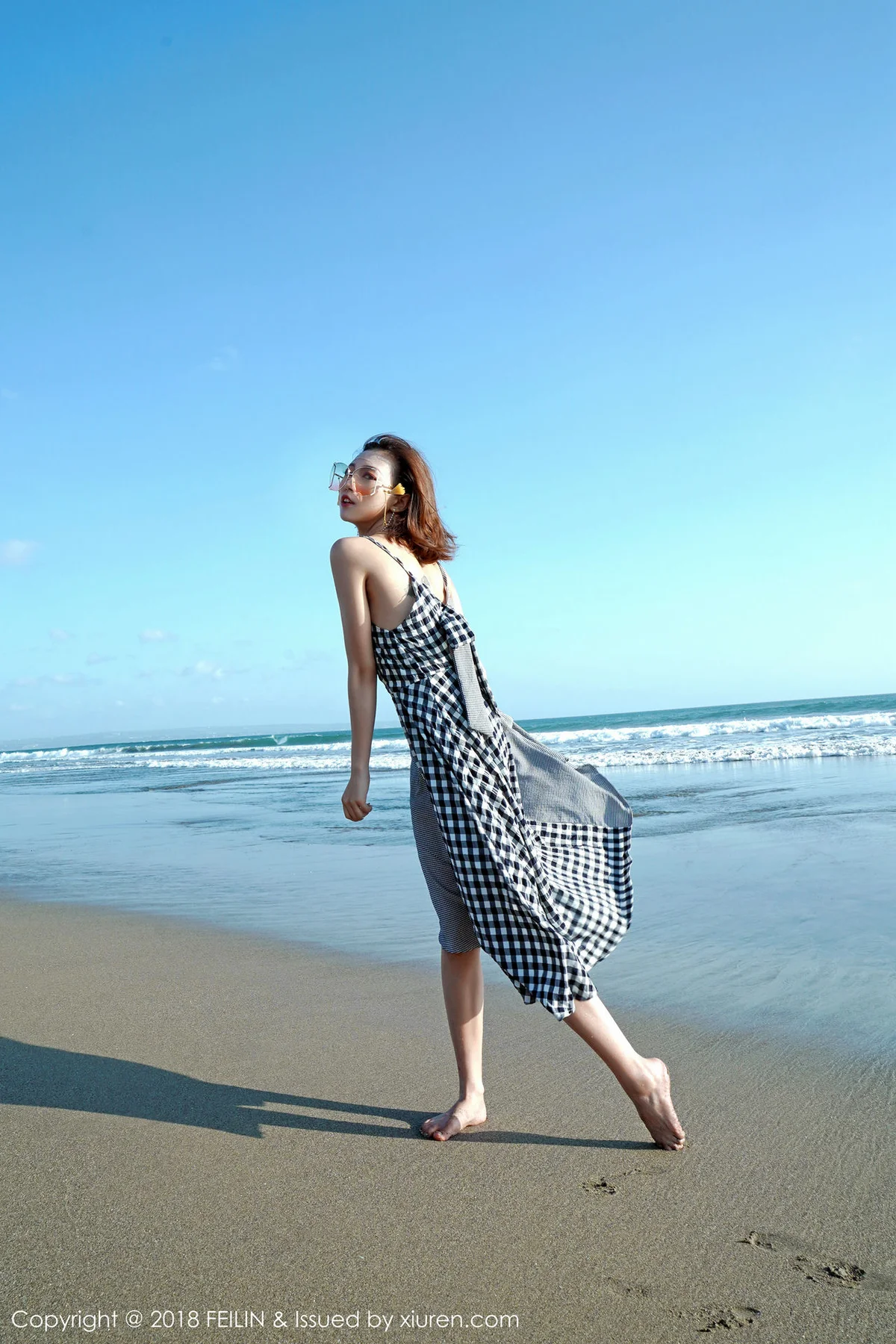 FeiLin 嗲囡囡 Vol.142 冯木木LRIS沙滩美女写真 - 2