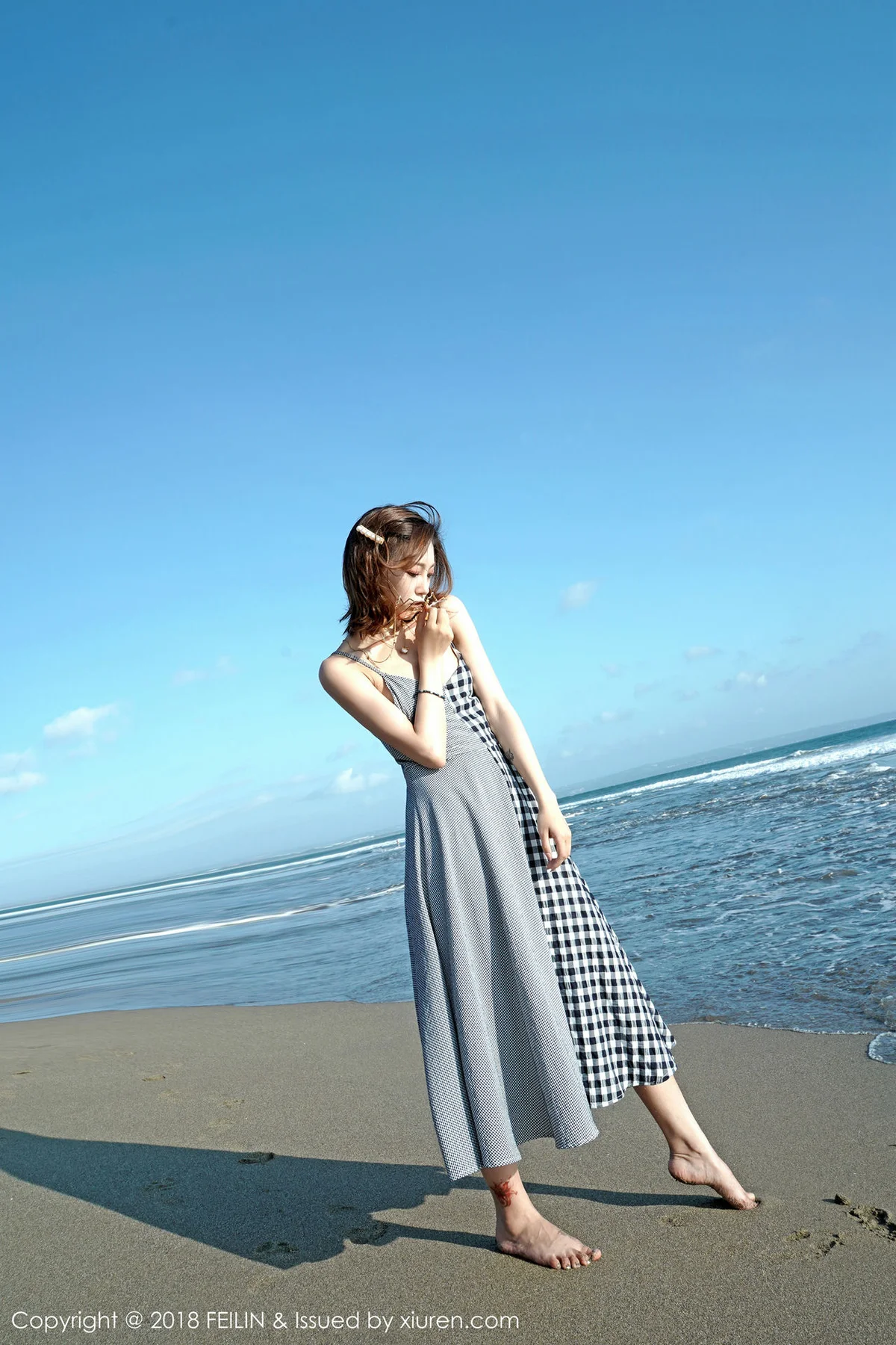 FeiLin 嗲囡囡 Vol.142 冯木木LRIS沙滩美女写真 - 4