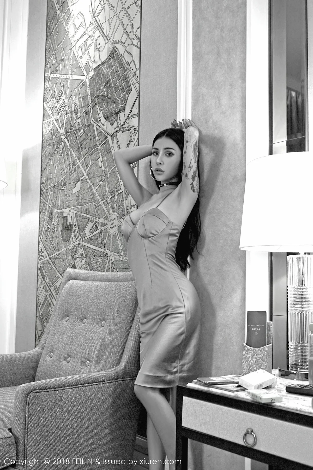 FeiLin 嗲囡囡 Vol.162 纹身欧范大妞万嘉凝 - 3