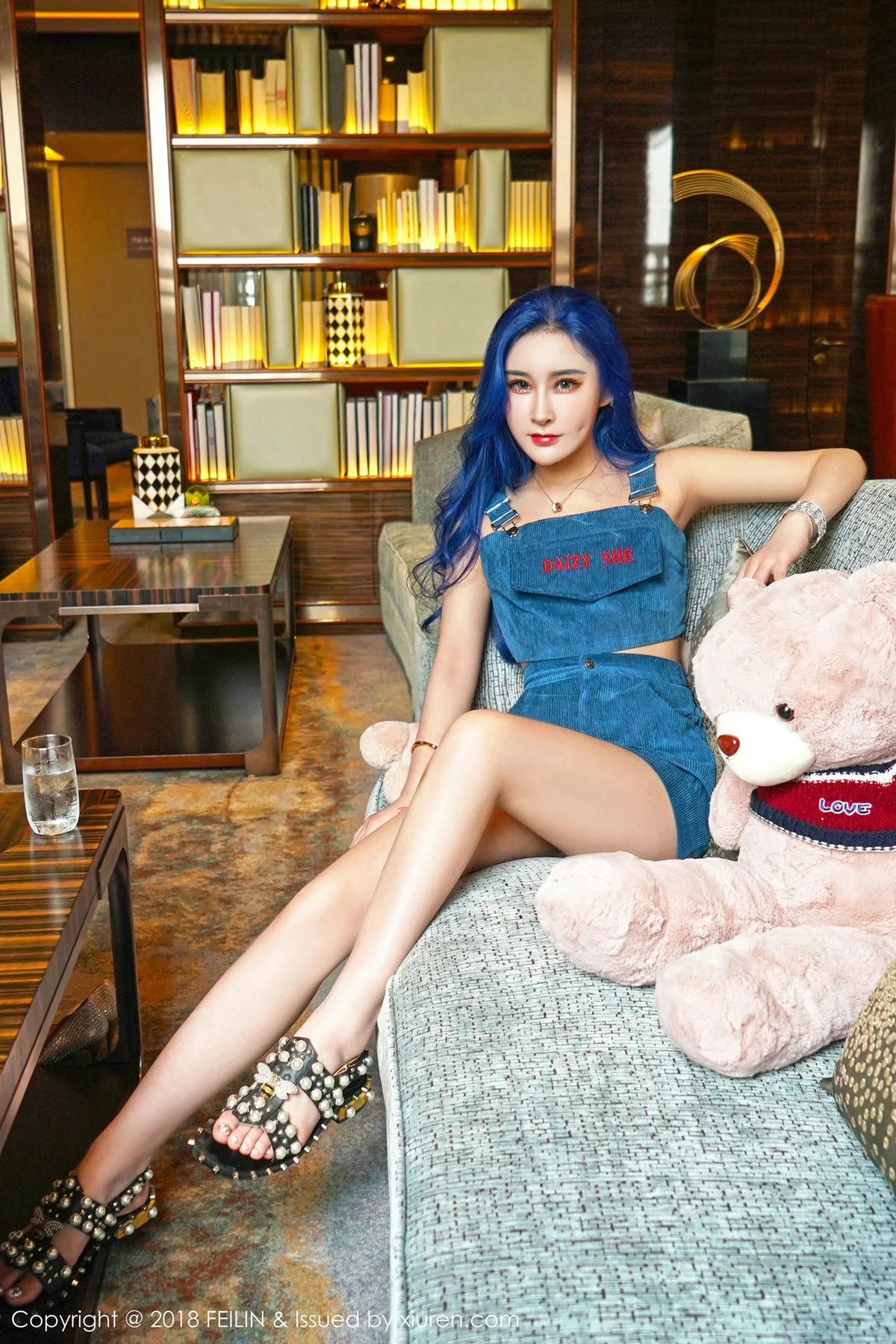 FeiLin 嗲囡囡 Vol.166 喵莫儿湿身泡泡浴 - 7