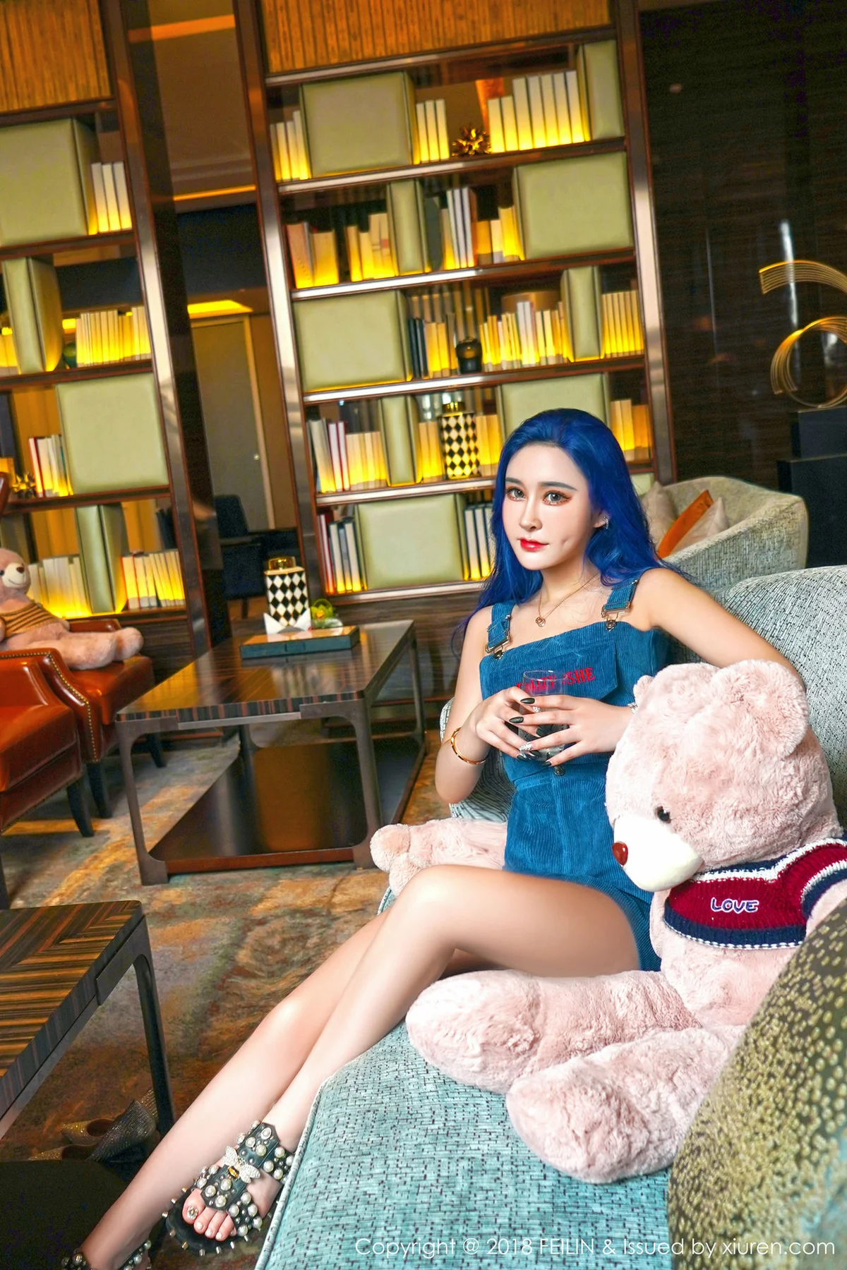 FeiLin 嗲囡囡 Vol.166 喵莫儿湿身泡泡浴 - 1