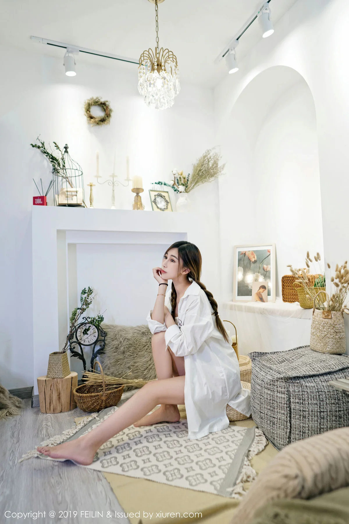 FeiLin 嗲囡囡 Vol.185 星星star 首套写真长腿模特 - 2