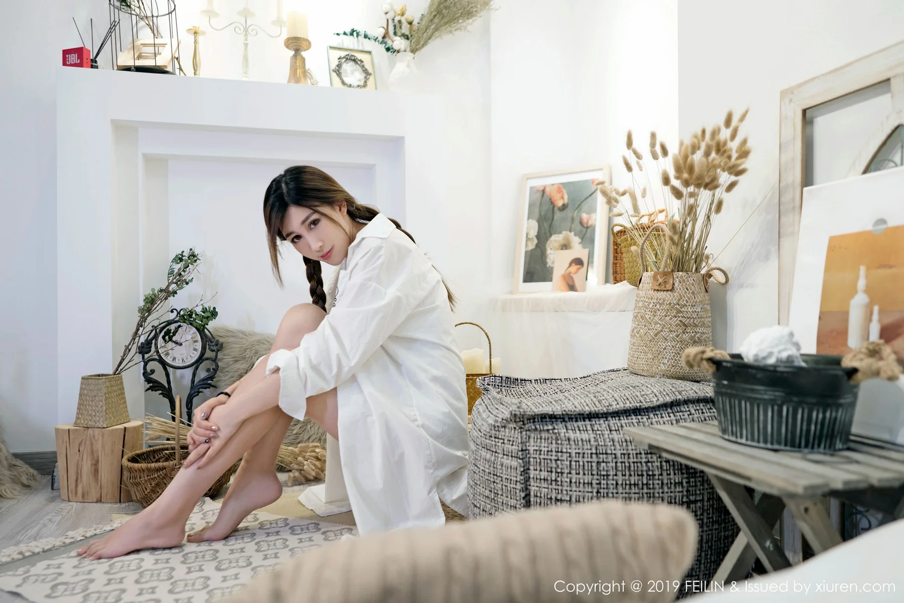 FeiLin 嗲囡囡 Vol.185 星星star 首套写真长腿模特 - 3