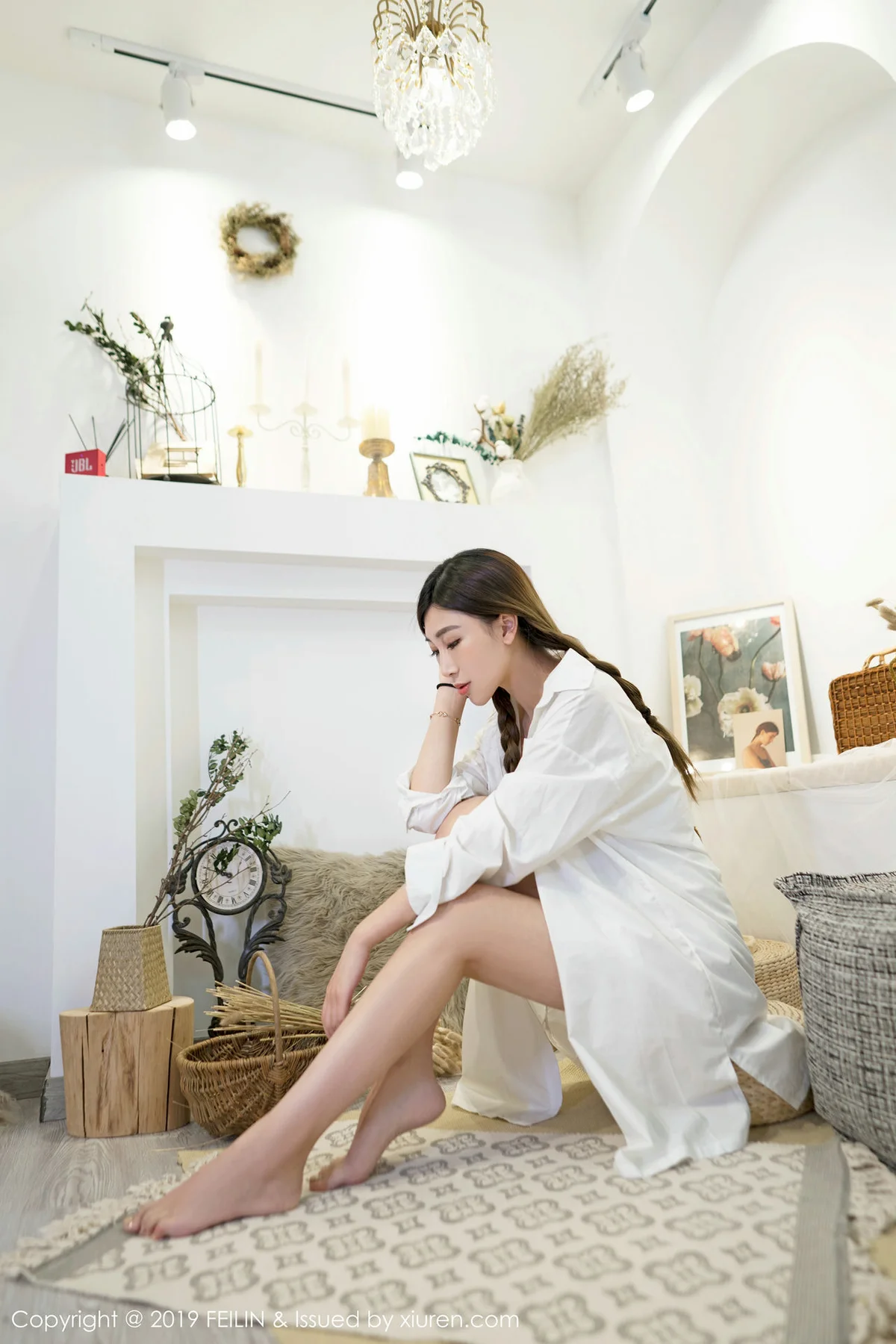 FeiLin 嗲囡囡 Vol.185 星星star 首套写真长腿模特 - 6