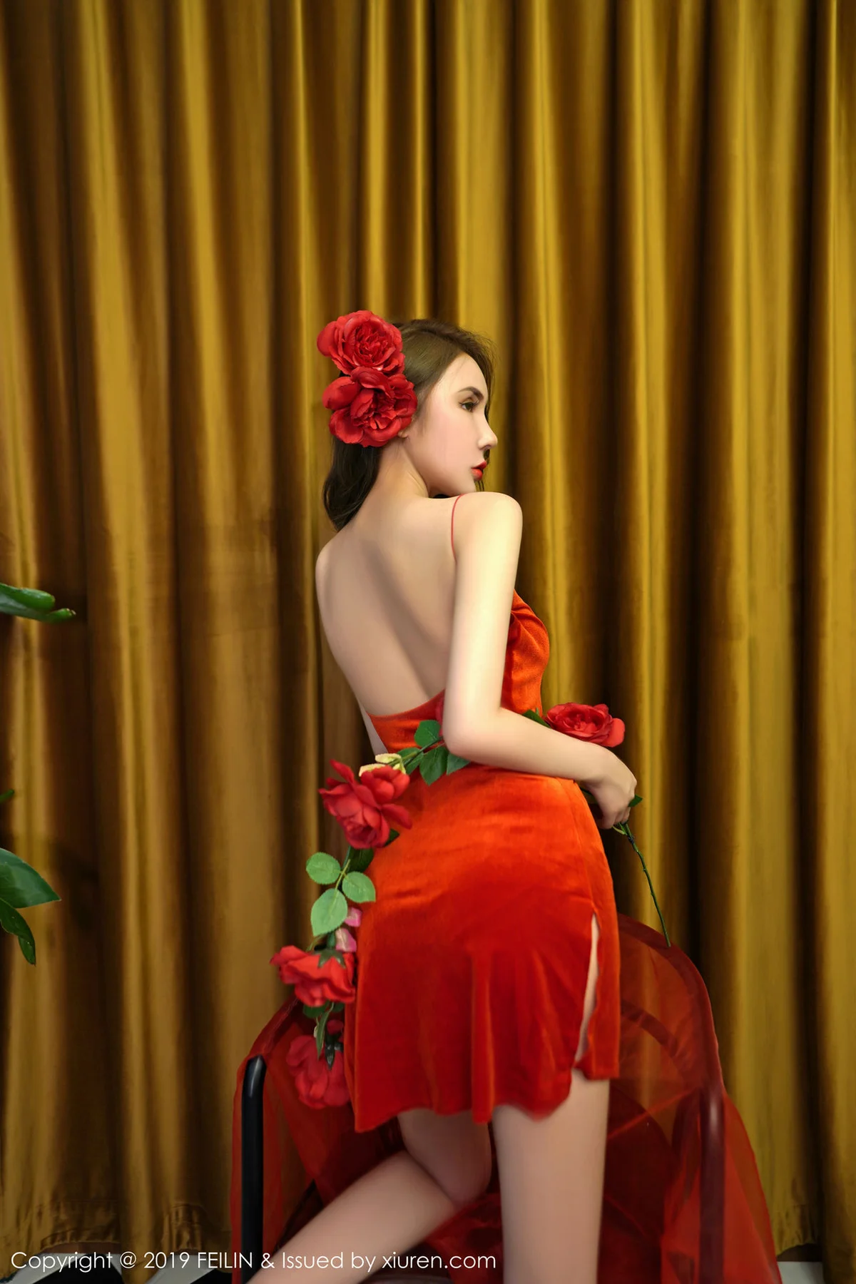 FeiLin 嗲囡囡 Vol.200 伍月may首套写真 - 3
