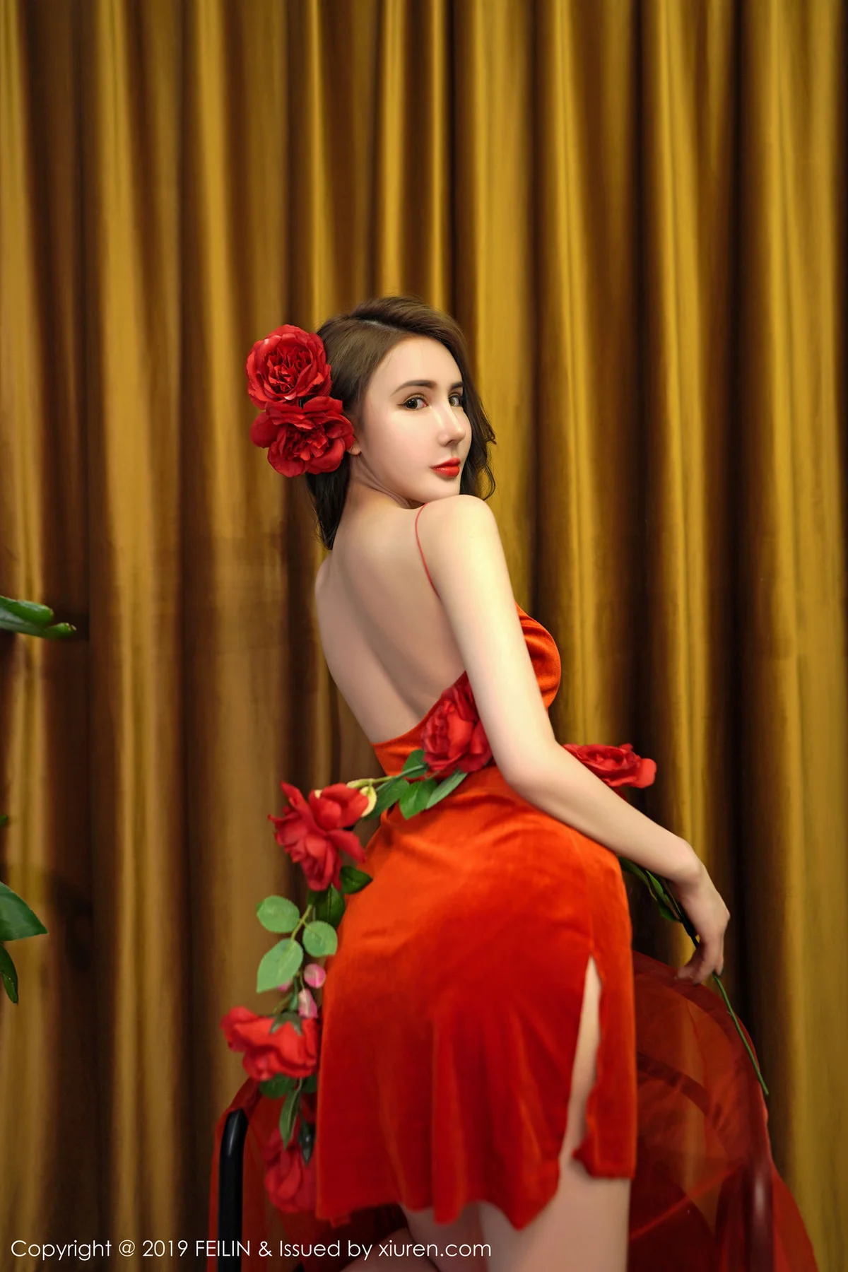 FeiLin 嗲囡囡 Vol.200 伍月may首套写真 - 4