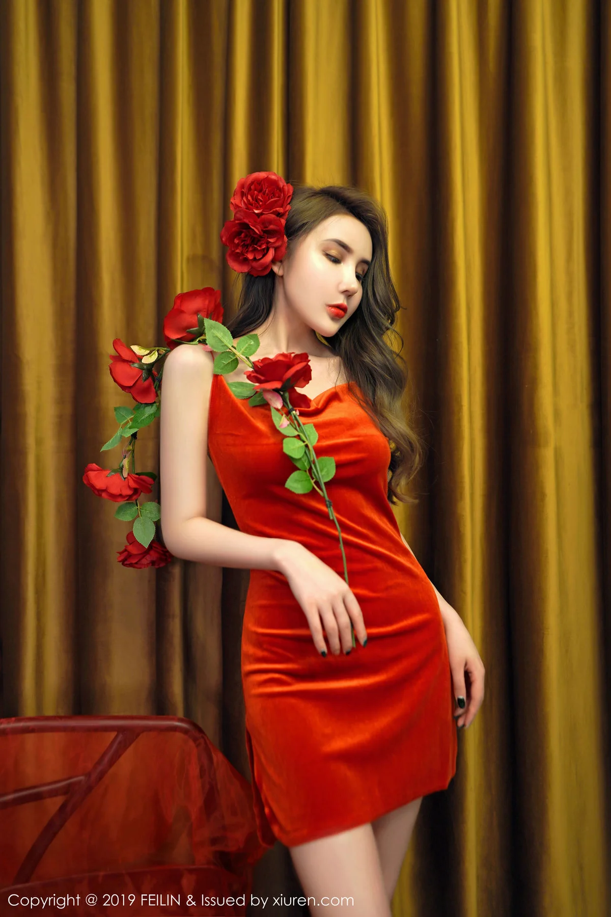 FeiLin 嗲囡囡 Vol.200 伍月may首套写真 - 10