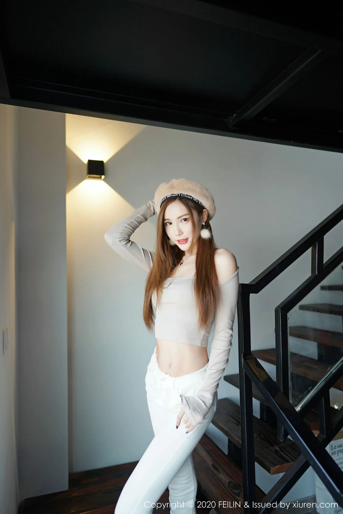 FeiLin 嗲囡囡 Vol.223 梦小楠小夜猫 新图上架 - 8