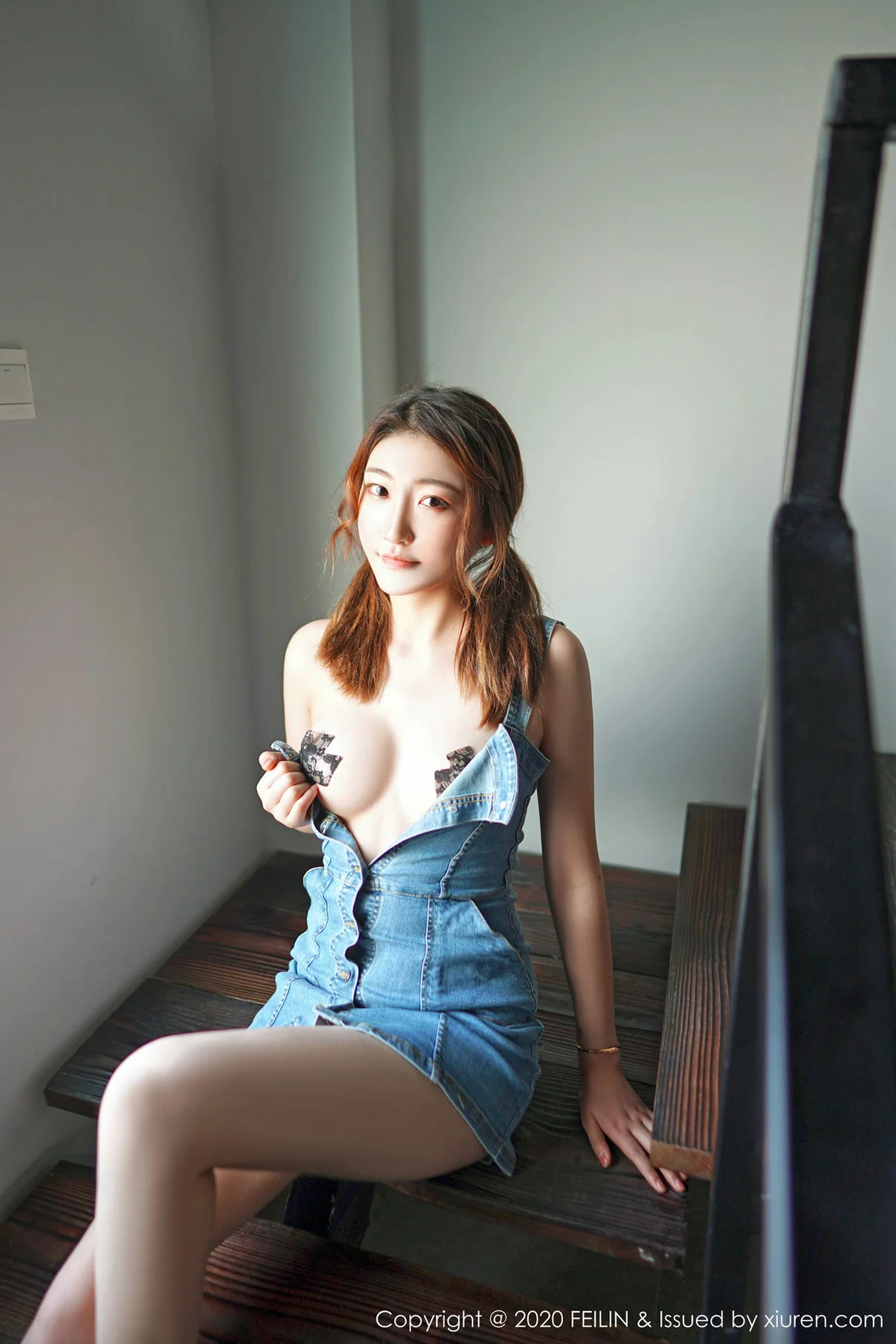 FeiLin 嗲囡囡 Vol.224 新人模特 小熊猫 首套写真 - 1