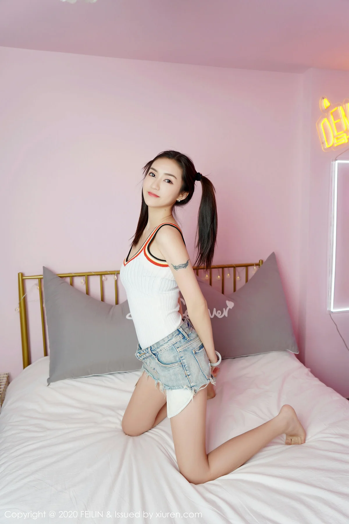 FeiLin 嗲囡囡 Vol.228 刀妹 新人模特 首套写真 - 8