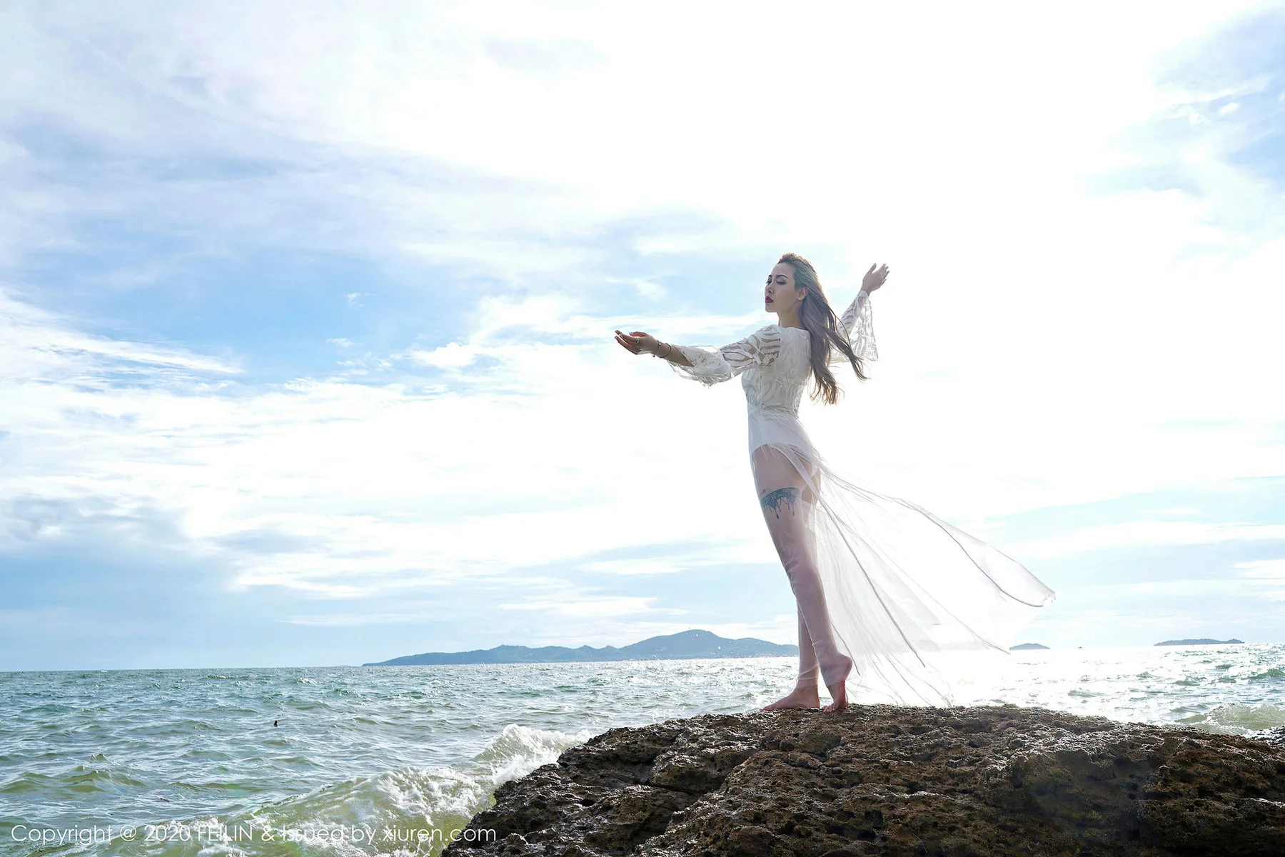 FeiLin 嗲囡囡 Vol.236 晗大大bia 长腿辣妹 - 3