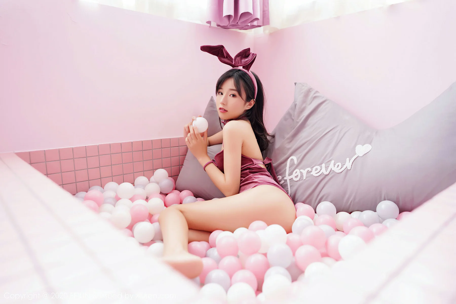 FeiLin 嗲囡囡 Vol.339 仓井优香 猫耳装俏皮可爱 - 9