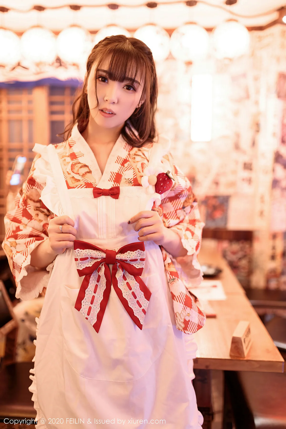 FeiLin 嗲囡囡 Vol.360 性感和服制服 小波多 - 3