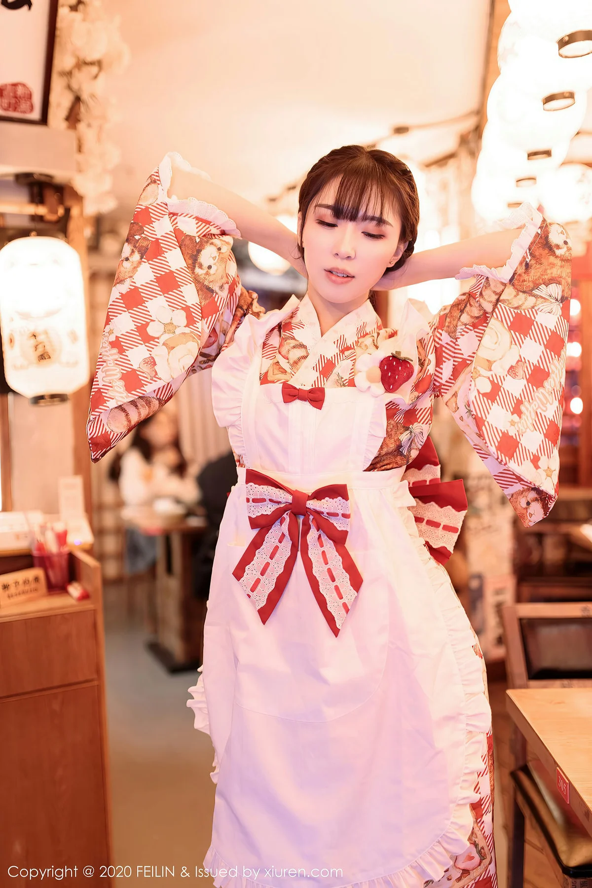 FeiLin 嗲囡囡 Vol.360 性感和服制服 小波多 - 4