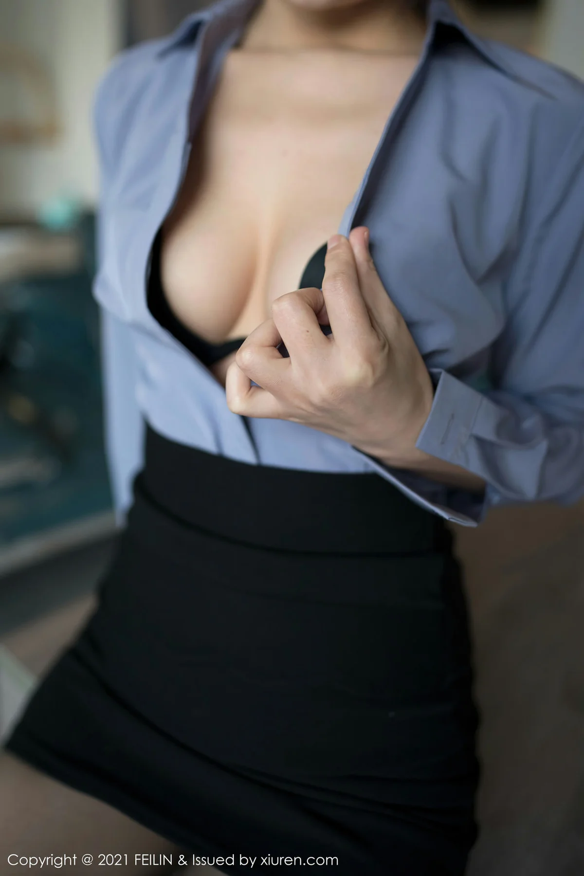 FeiLin 嗲囡囡 Vol.369 职场秘书ol 林煊煊 - 4