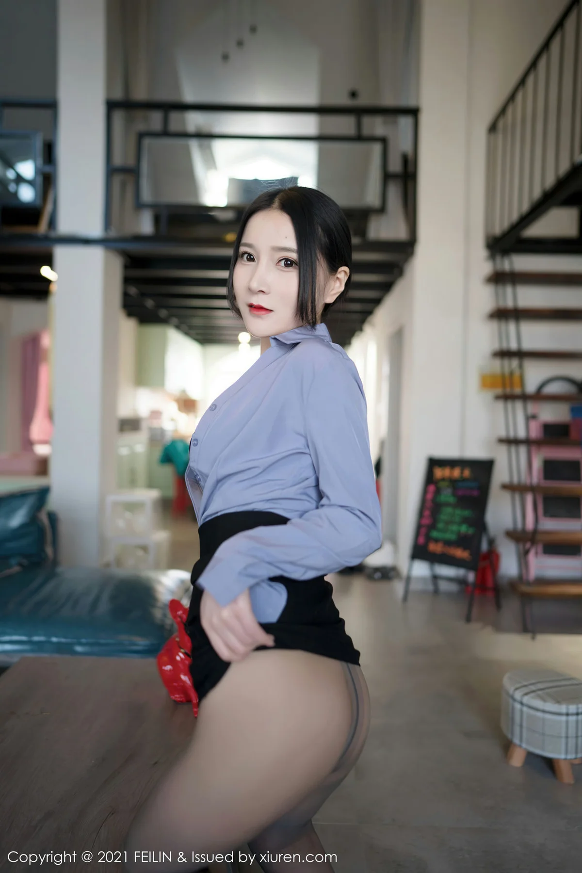 FeiLin 嗲囡囡 Vol.369 职场秘书ol 林煊煊 - 2