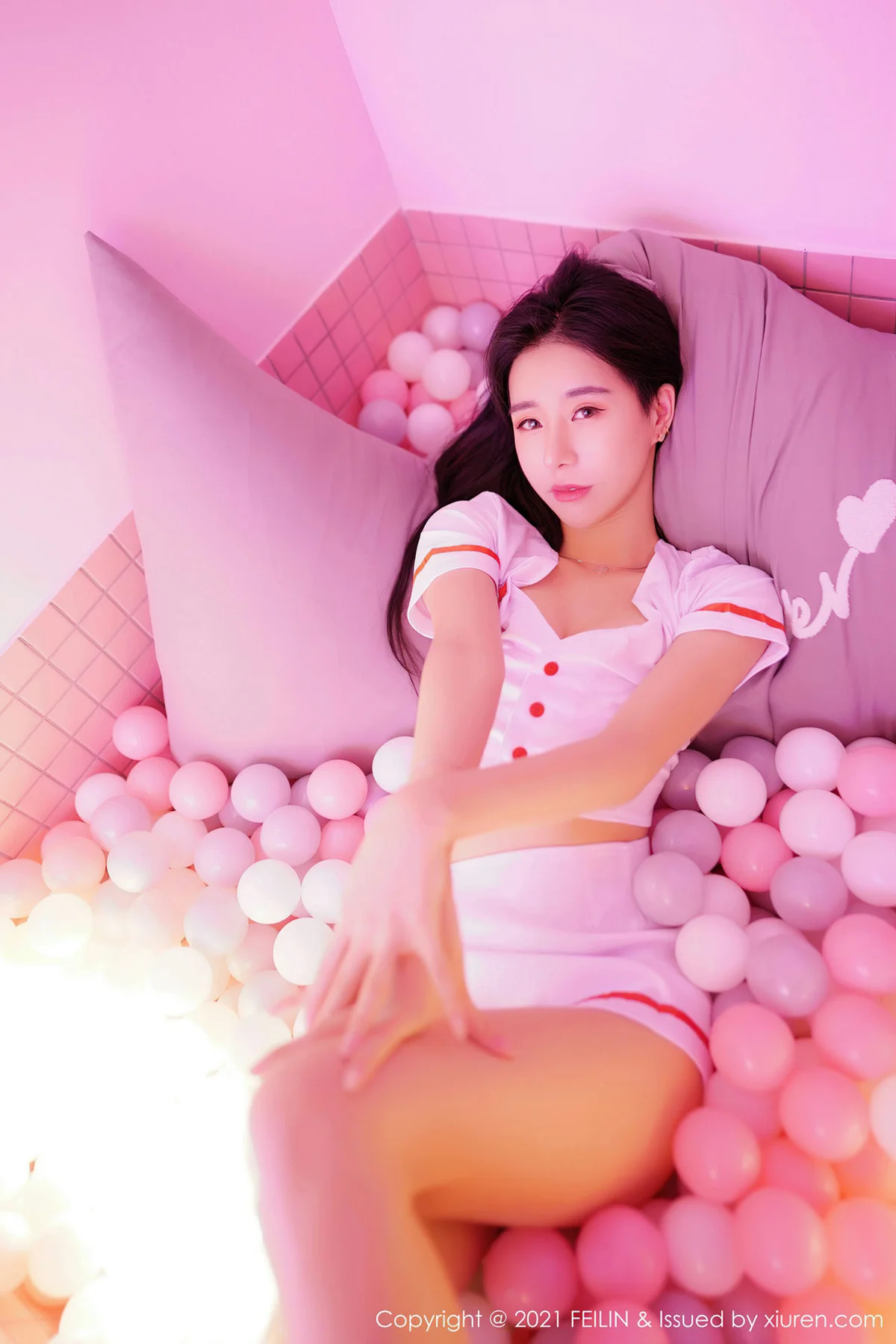 FeiLin 嗲囡囡 Vol.382 护士制服健身美女 BABY_柒 - 6