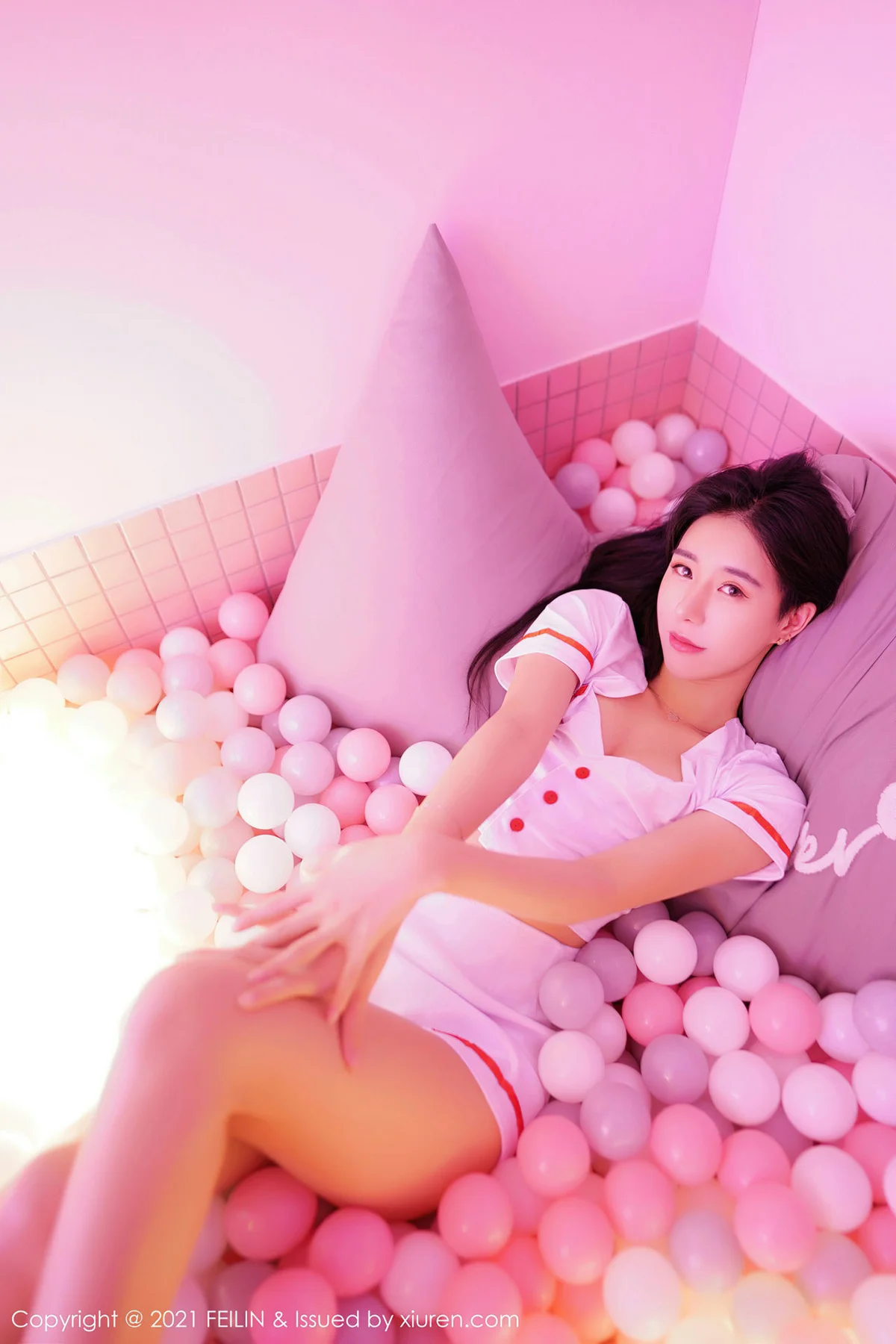 FeiLin 嗲囡囡 Vol.382 护士制服健身美女 BABY_柒 - 7