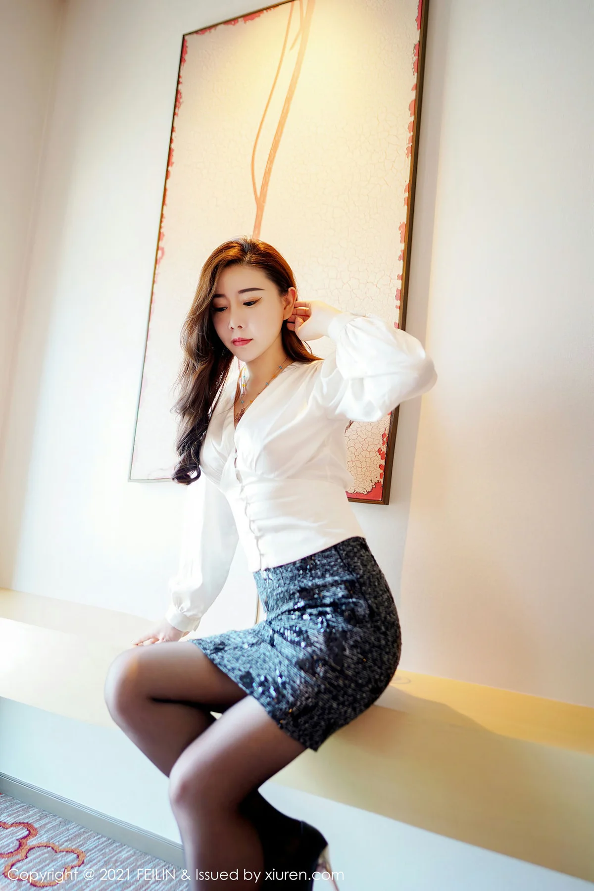 FeiLin 嗲囡囡 Vol.400 情趣服饰 王婉悠Queen 最新性感写真33 - 7