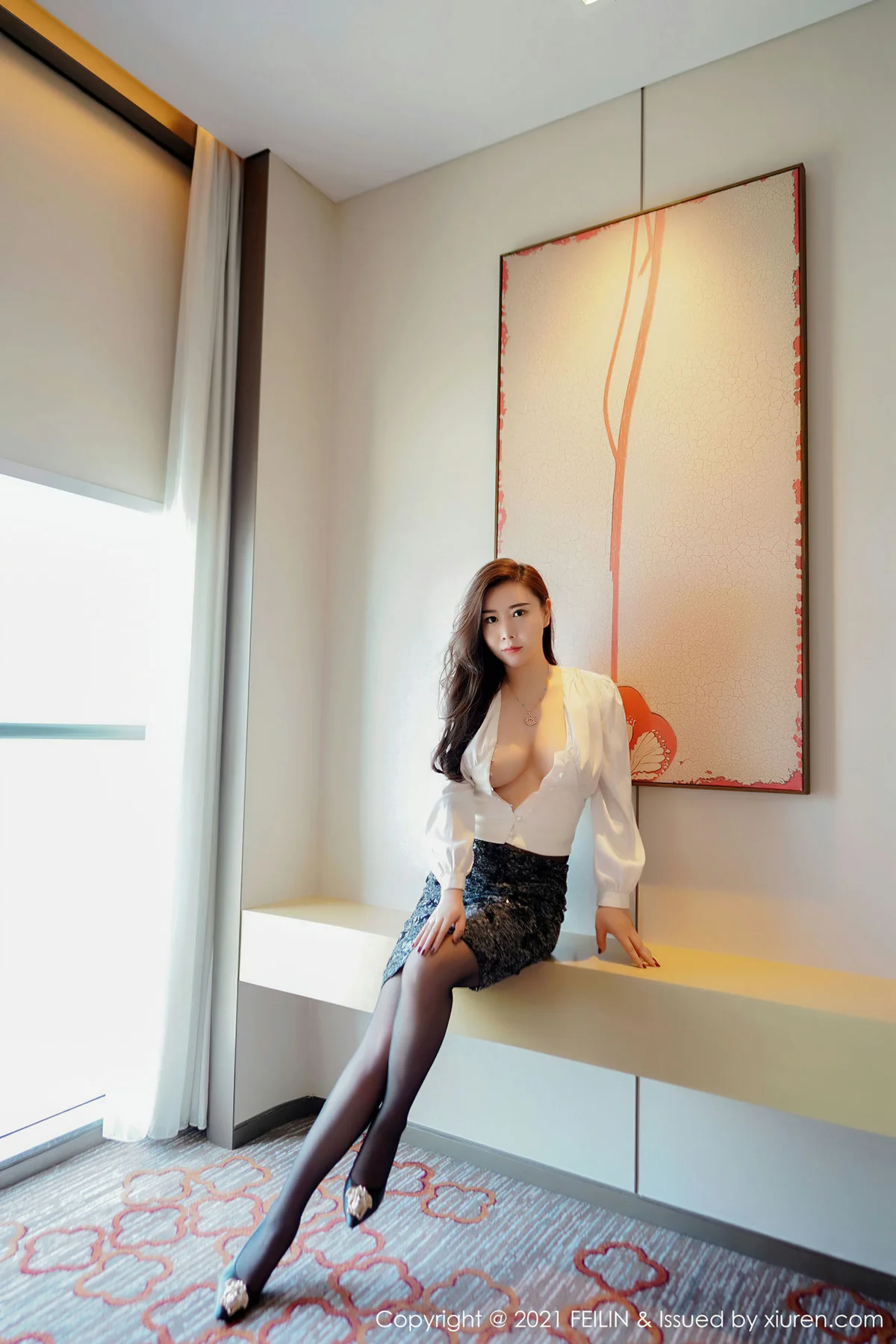 FeiLin 嗲囡囡 Vol.400 情趣服饰 王婉悠Queen 最新性感写真33 - 5