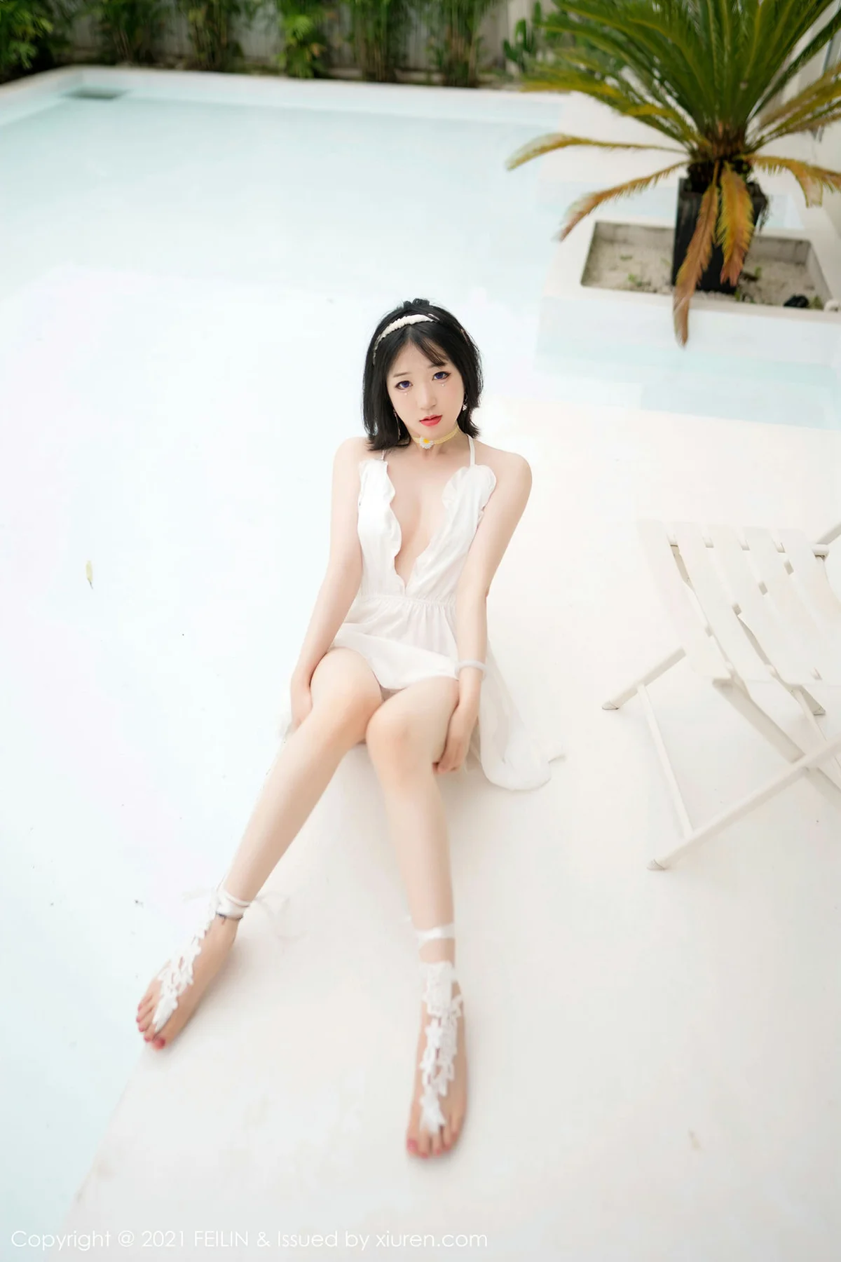 FeiLin 嗲囡囡 Vol.405 新人模特 龙女宝宝 第二套写真 - 8