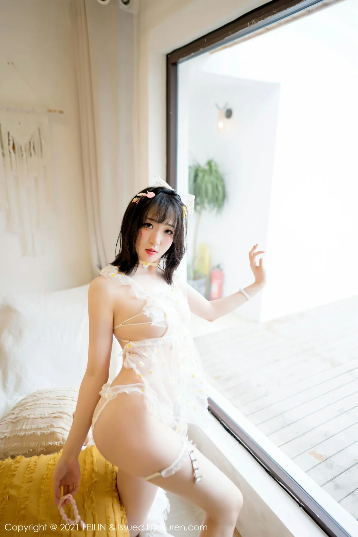 FeiLin 嗲囡囡 Vol.411 娇小多姿 龙女宝宝 第三套写真 - 6
