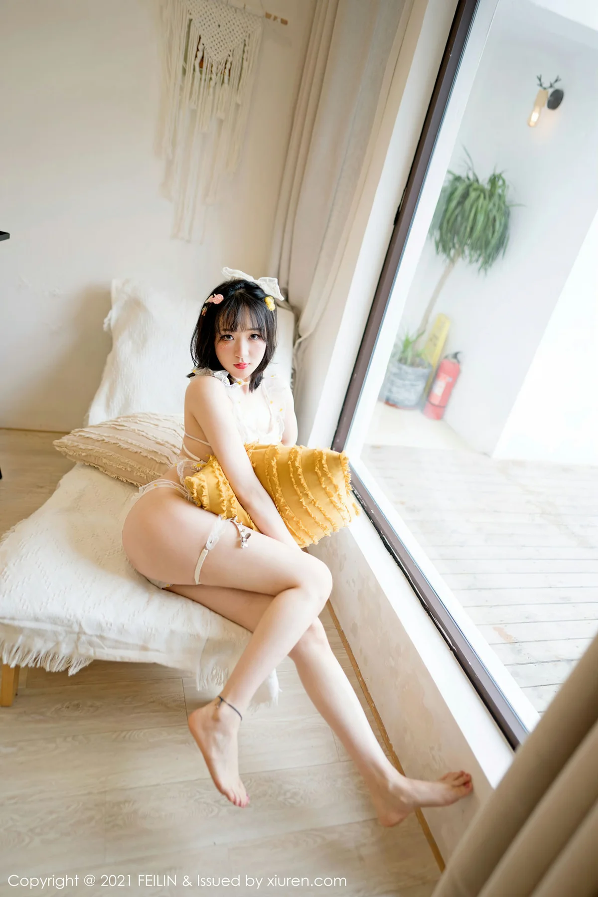 FeiLin 嗲囡囡 Vol.411 娇小多姿 龙女宝宝 第三套写真 - 9