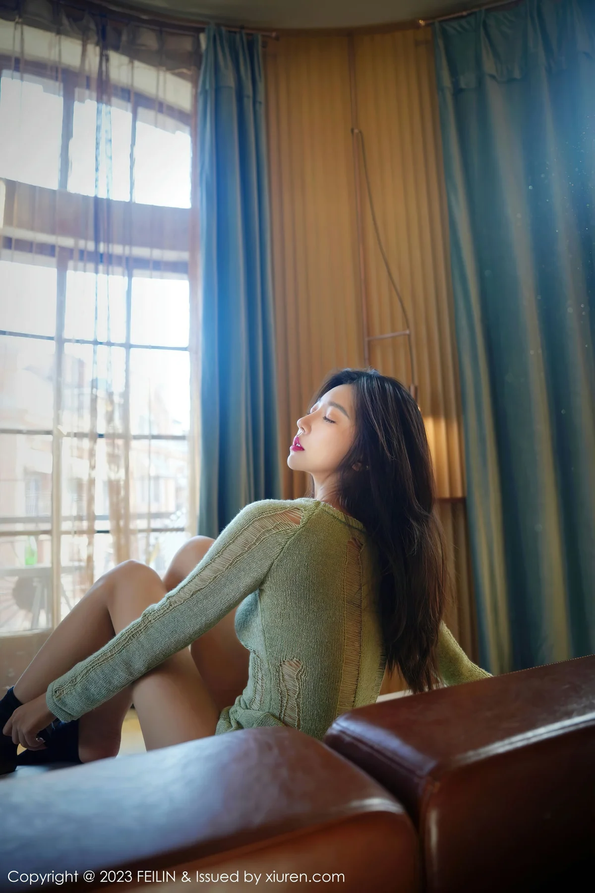 FeiLin 嗲囡囡 Vol.462  冯木木LRIS 酒店室内场景拍摄写真 - 9