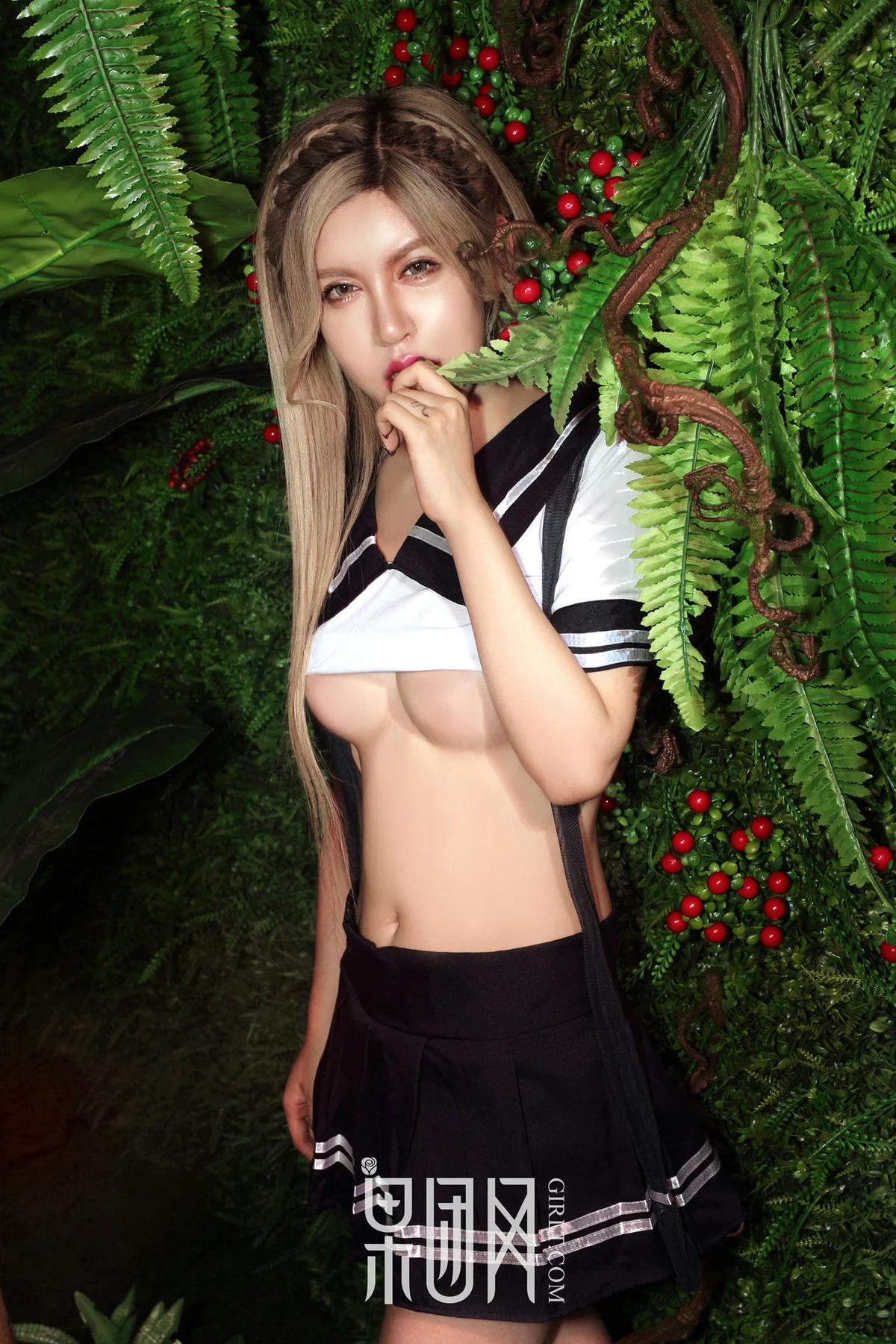 GIRLT 果团网 No.001 Modo 混血美女张琳熙 - 5