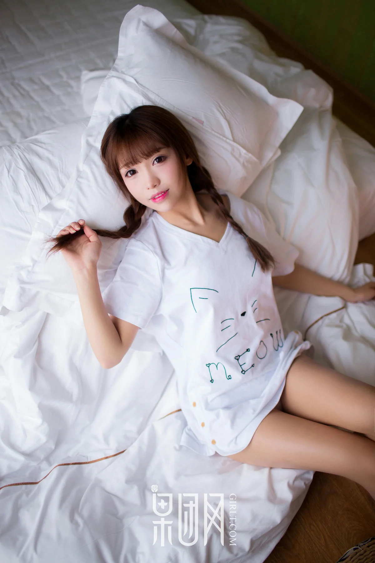 GIRLT 果团网 No.021 水花花不是水哗哗萝莉_臭阿熊 马尾少女 - 8