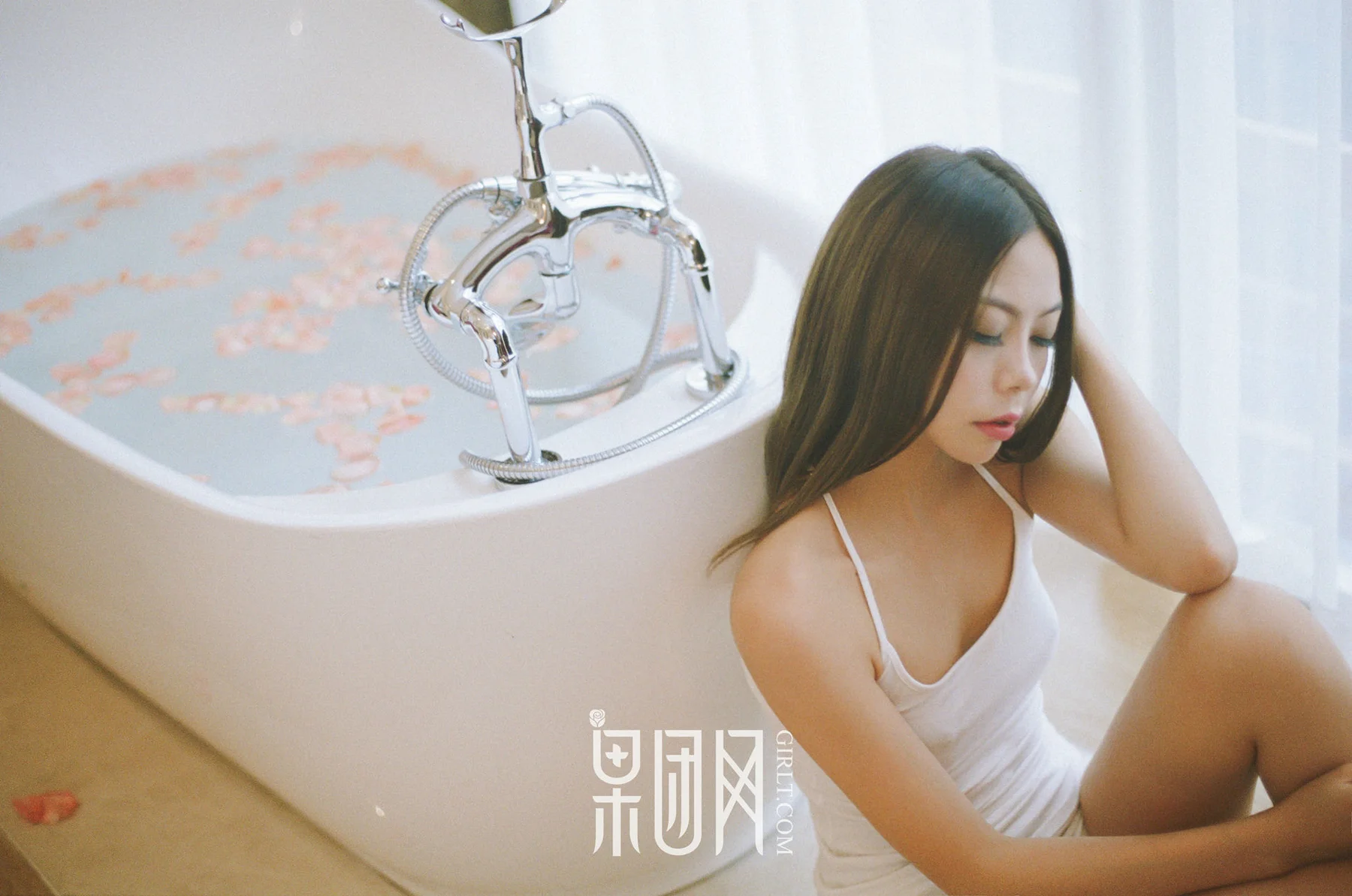 GIRLT 果团网 No.058 Modo 模特玫瑰浴_夏樹LA - 8