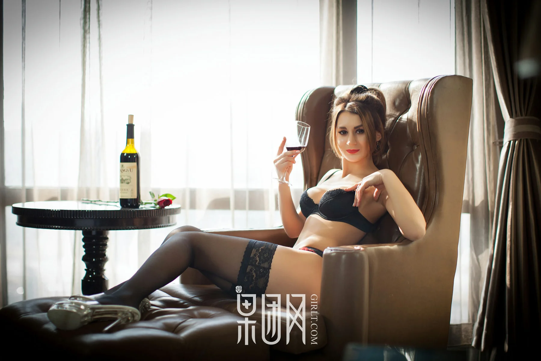 GIRLT 果团网 No.060 Modo 真欧美豪乳蜂腰_夜归人 - 4