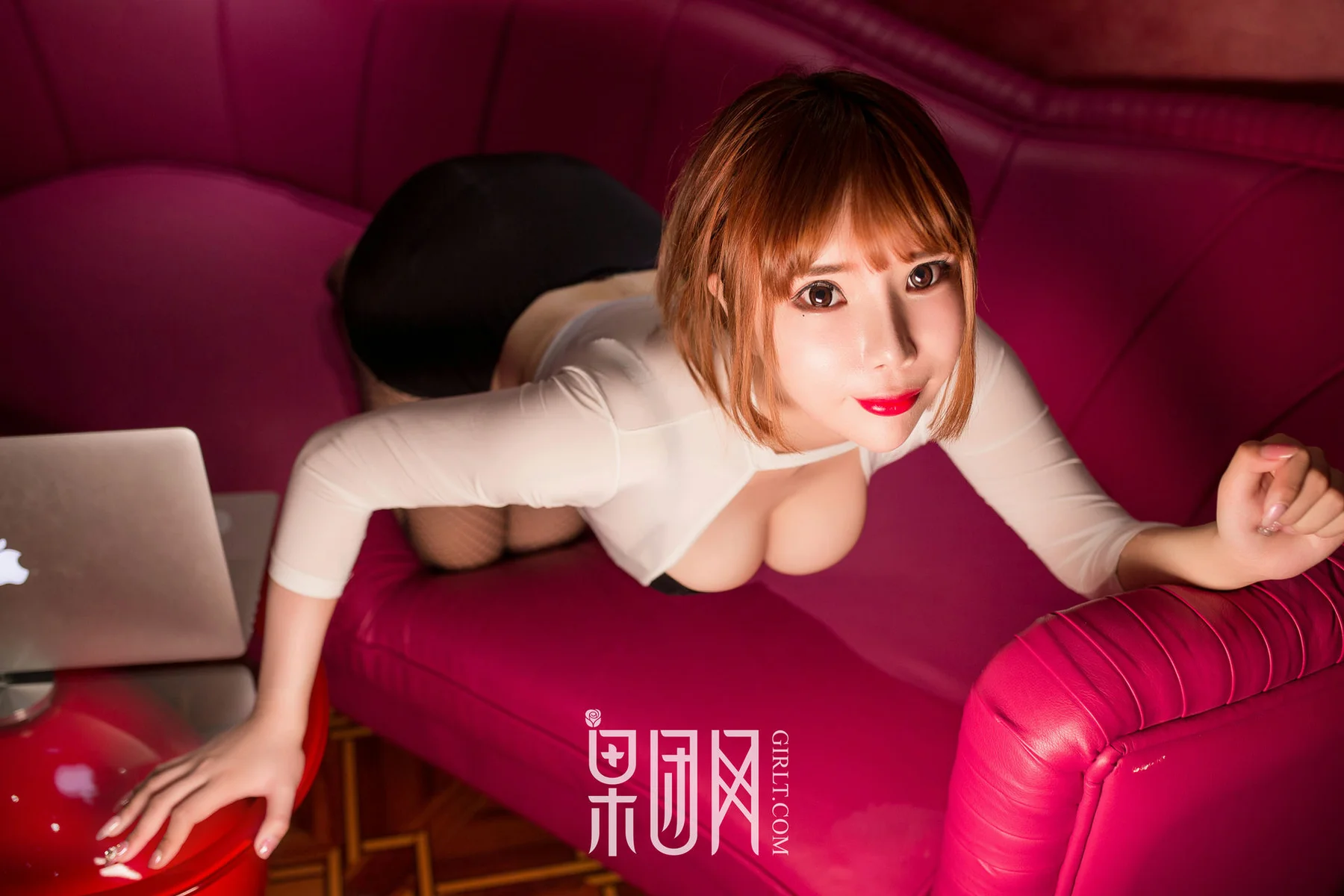 GIRLT 果团网 No.064 Modo 波霸妖妖酱跪趴制服_教主VAE - 9