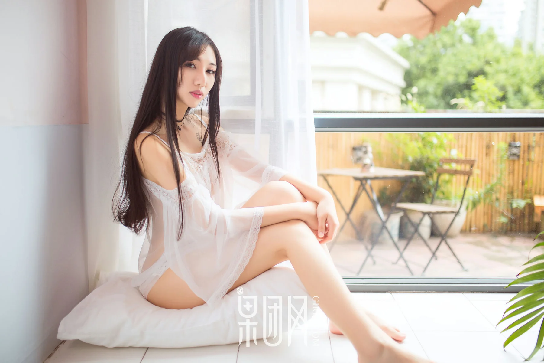 GIRLT 果团网 No.078 Modo 小雨白丝_薄荷叶SUMMER - 4