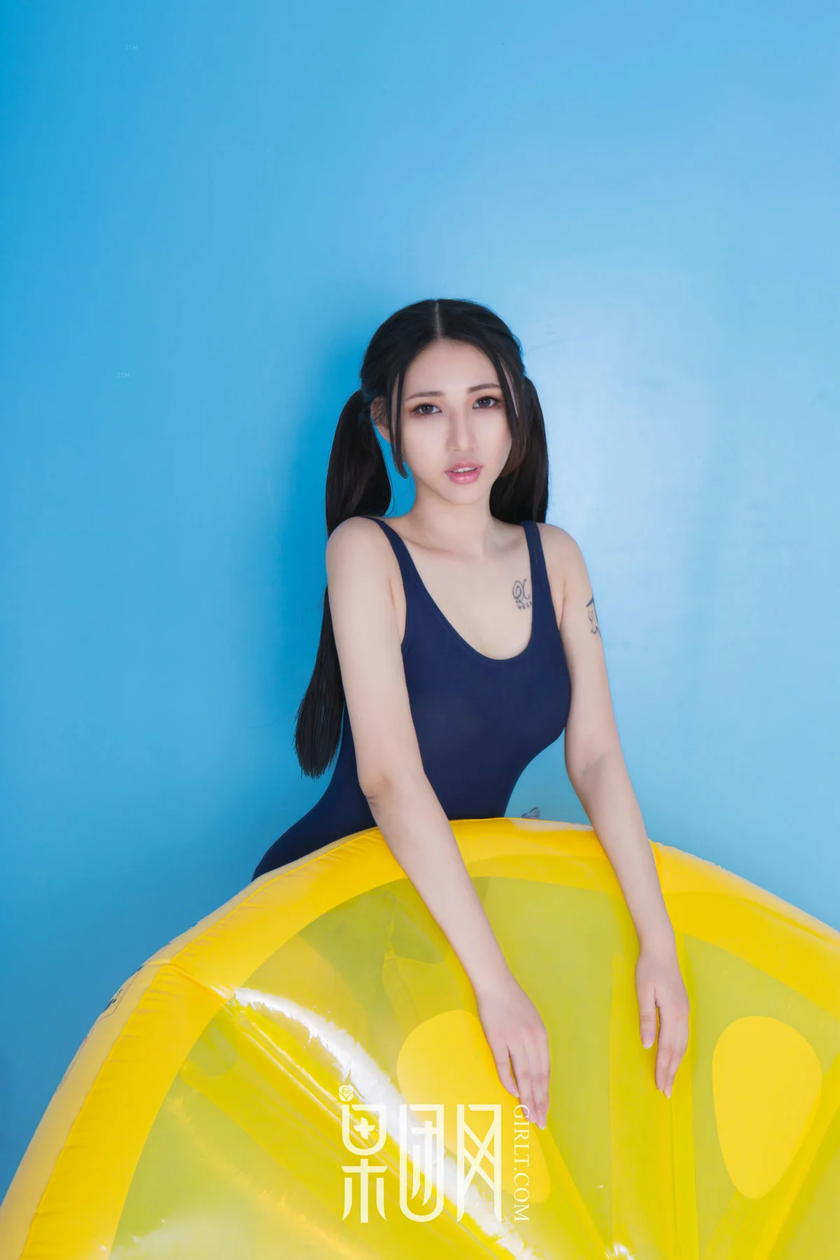 GIRLT 果团网 No.147 宓兔兔死库水连体衣 - 1