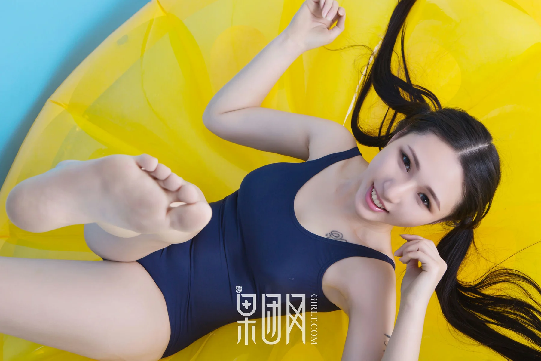 GIRLT 果团网 No.147 宓兔兔死库水连体衣 - 6