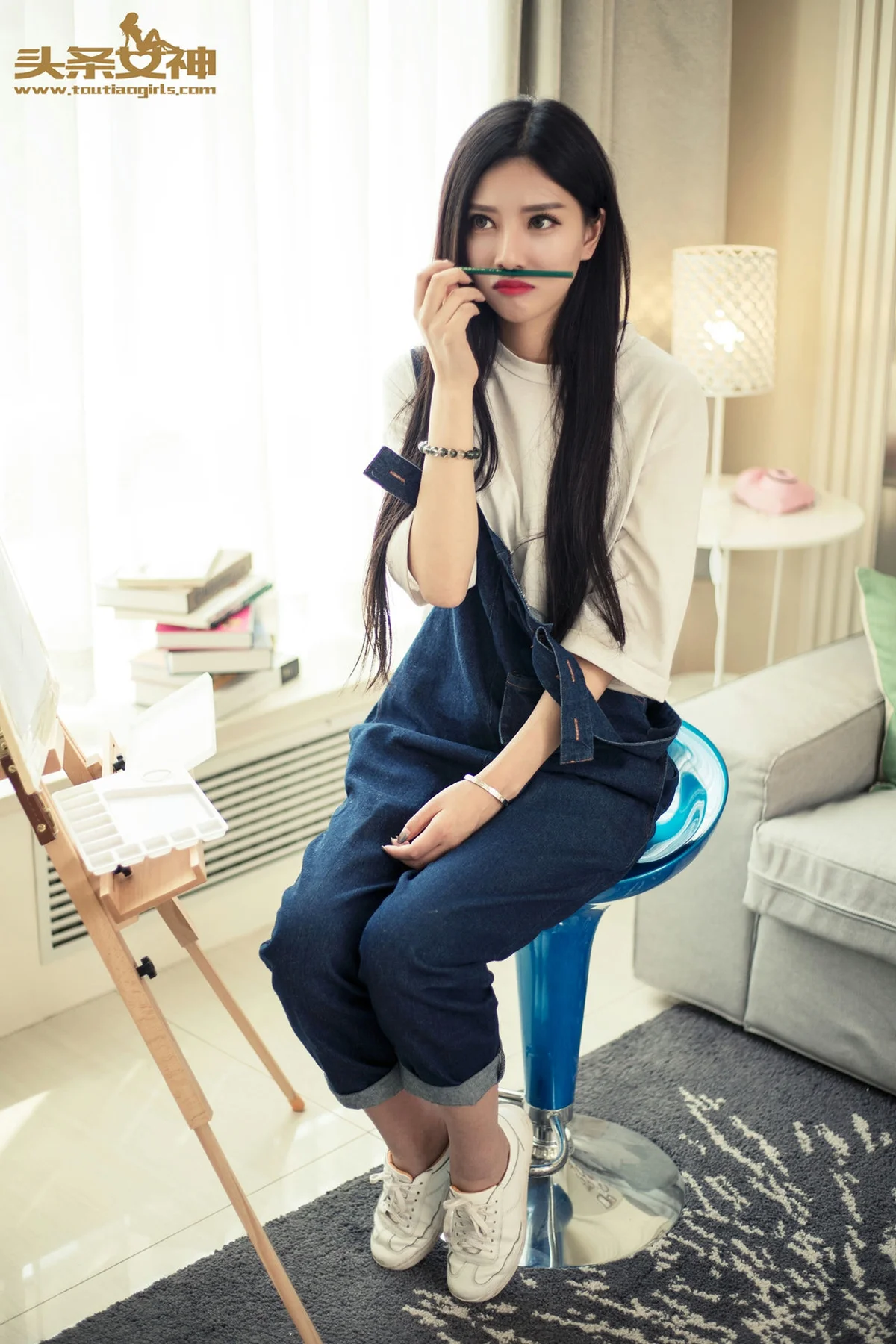 Goddes 头条女神 No.021 Modo coco油画小美女 - 3