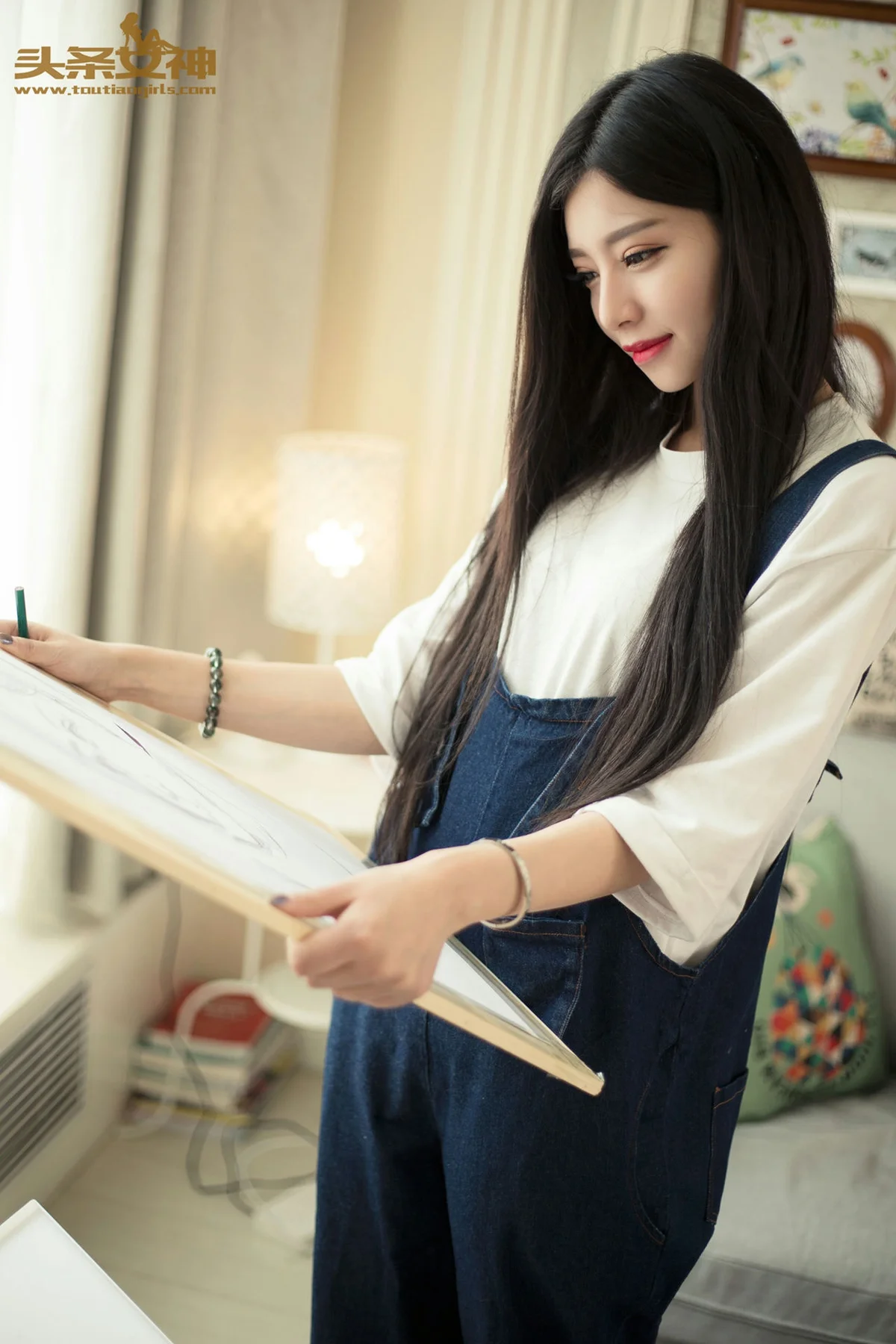 Goddes 头条女神 No.021 Modo coco油画小美女 - 5