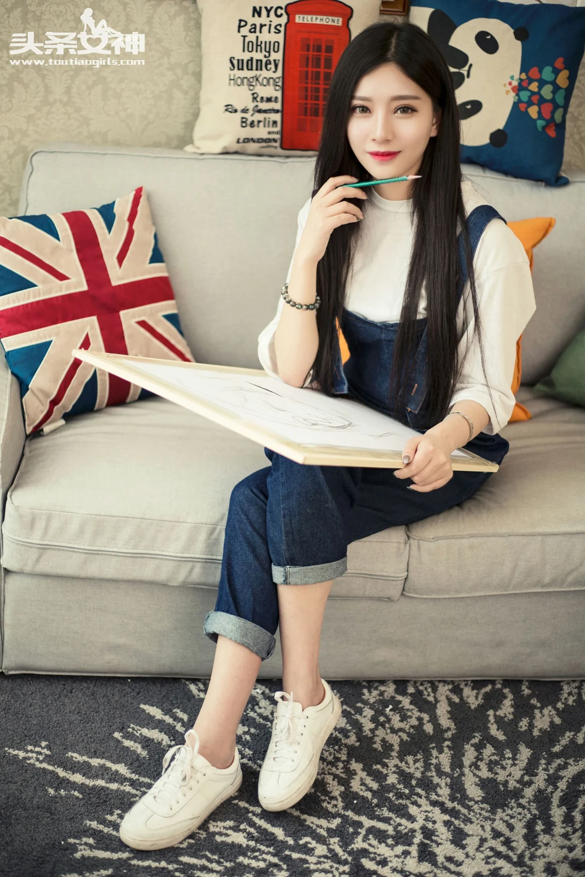 Goddes 头条女神 No.021 Modo coco油画小美女 - 8